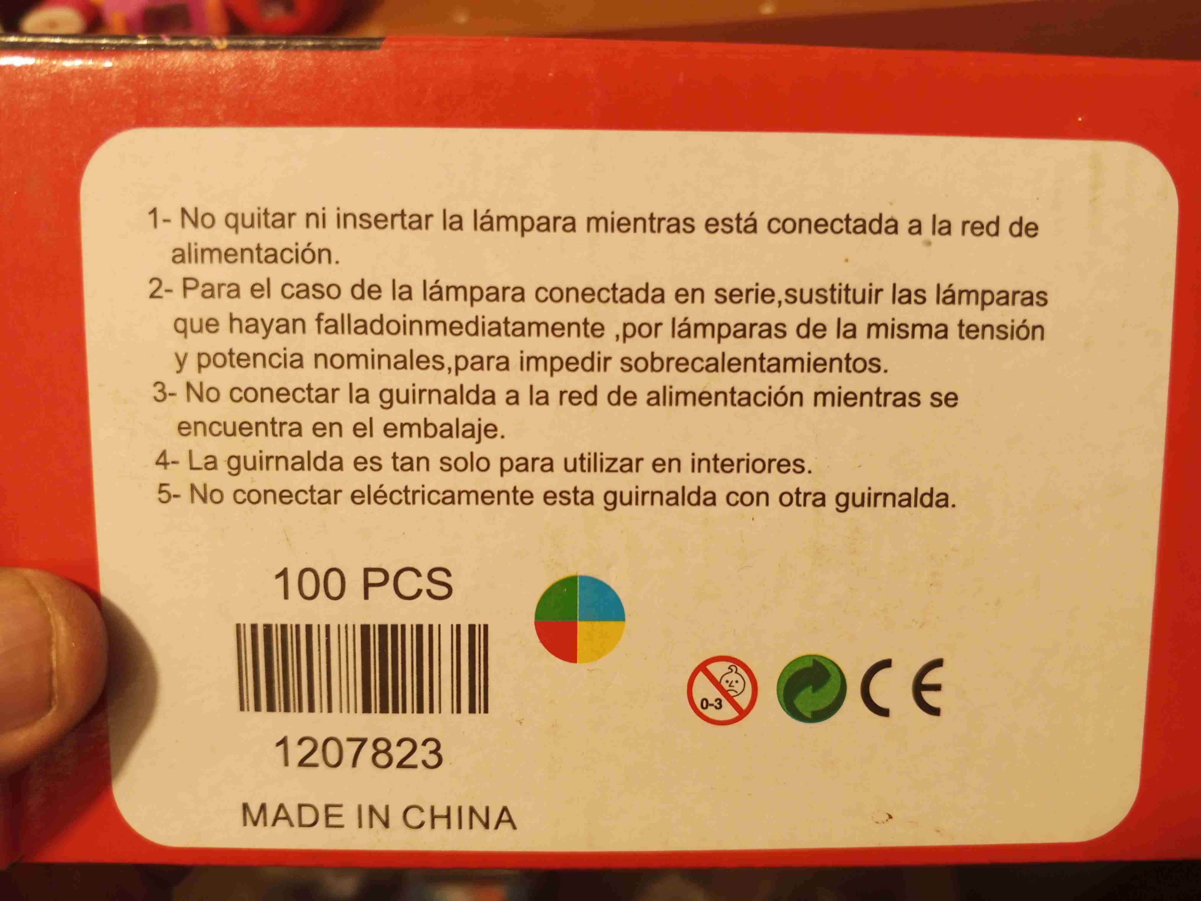 Luces LED solares 6m - 3