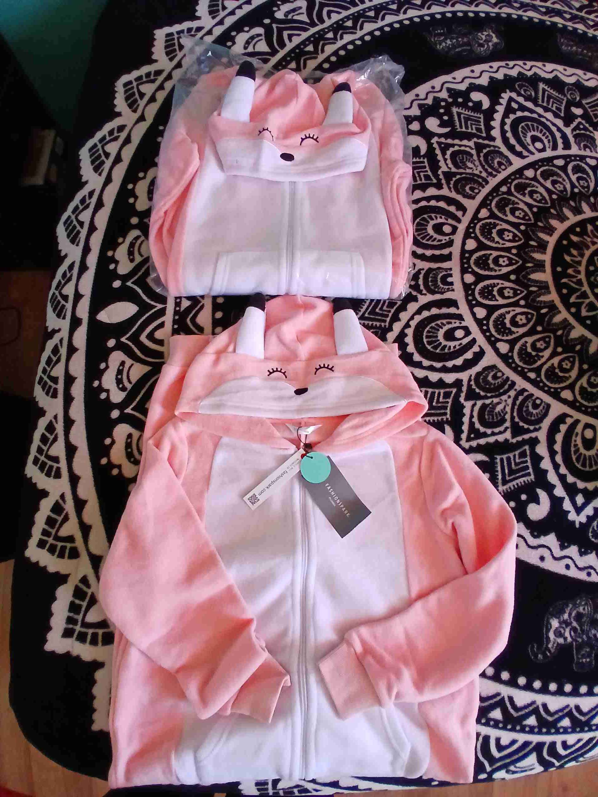 Pijama enterizo infantil rosa - miniatura 3