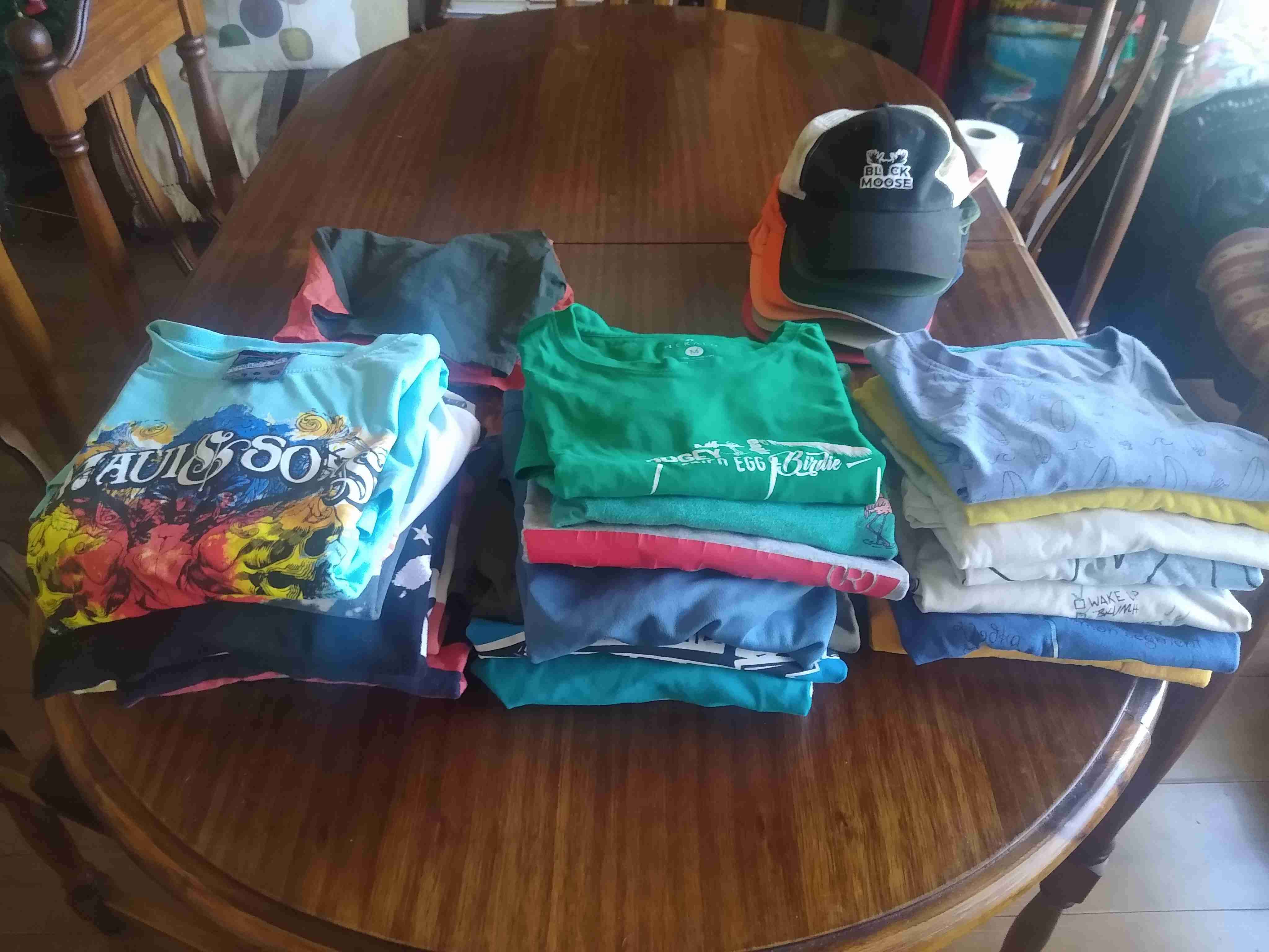 Lote de poleras para niño.