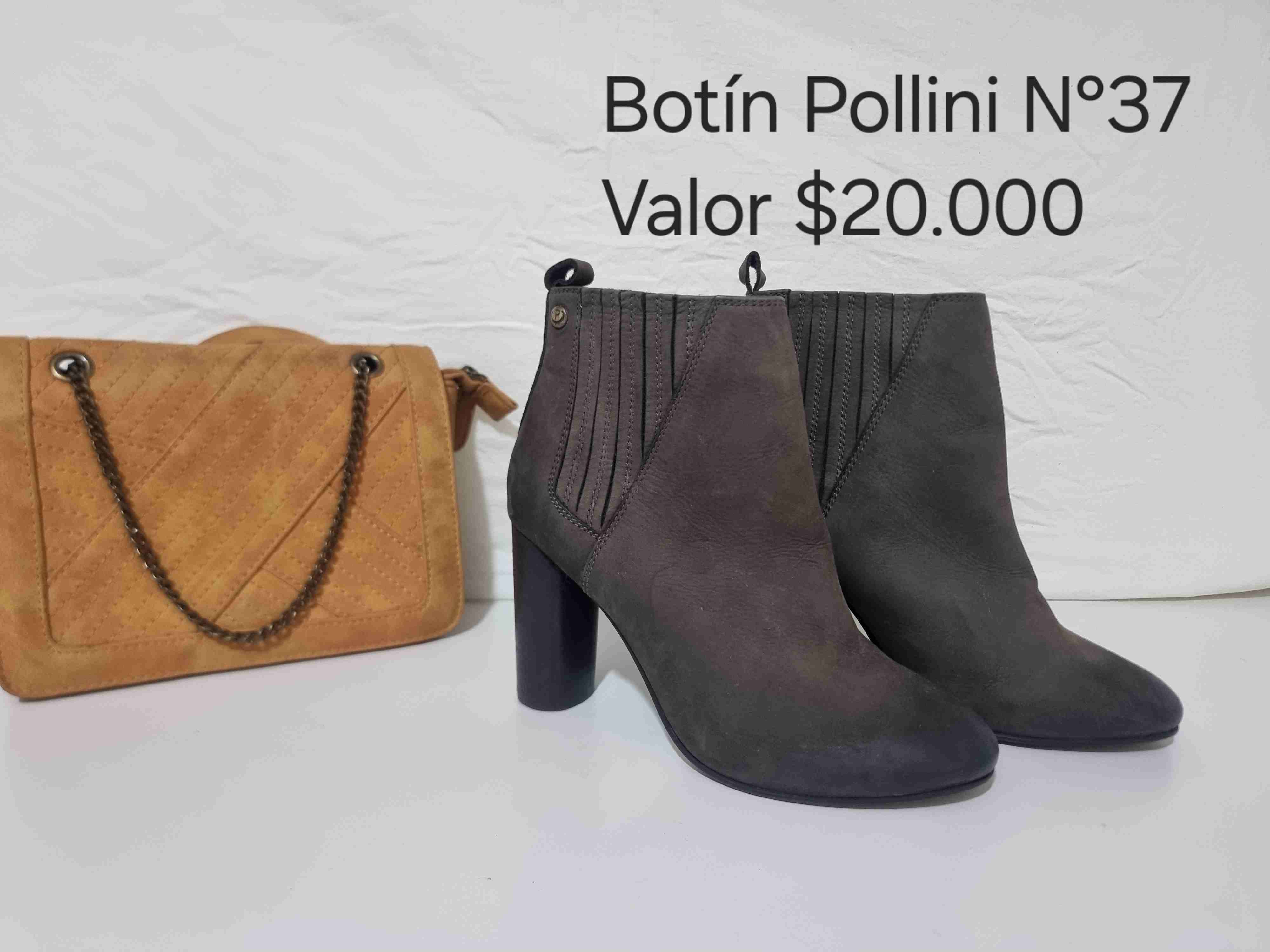 Botines Pollini negros N°37