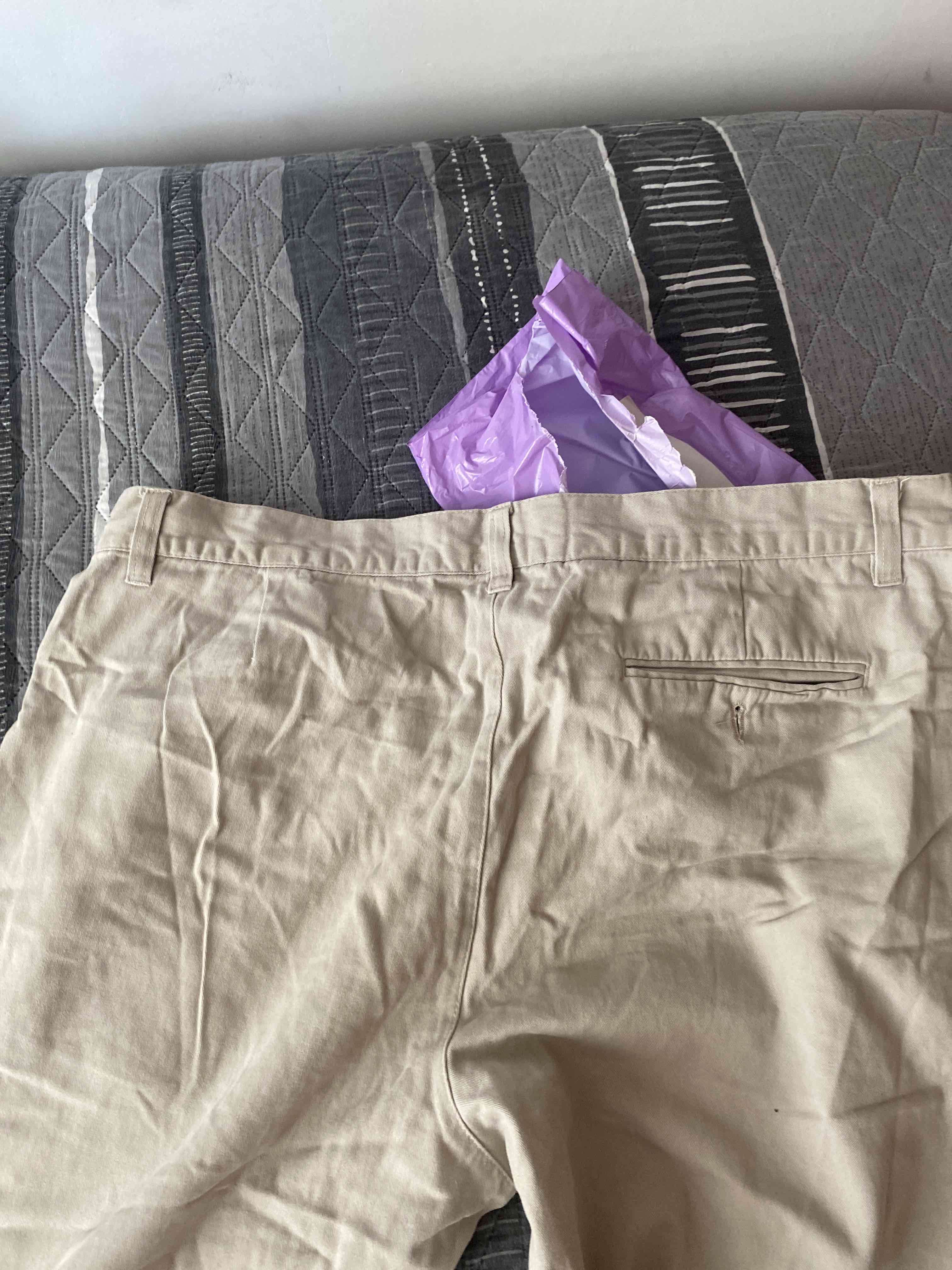 Pantalones beige casuales - miniatura 3