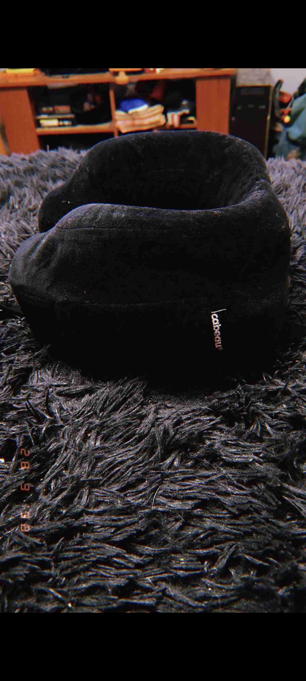 Cojín de viaje negro - miniatura 2