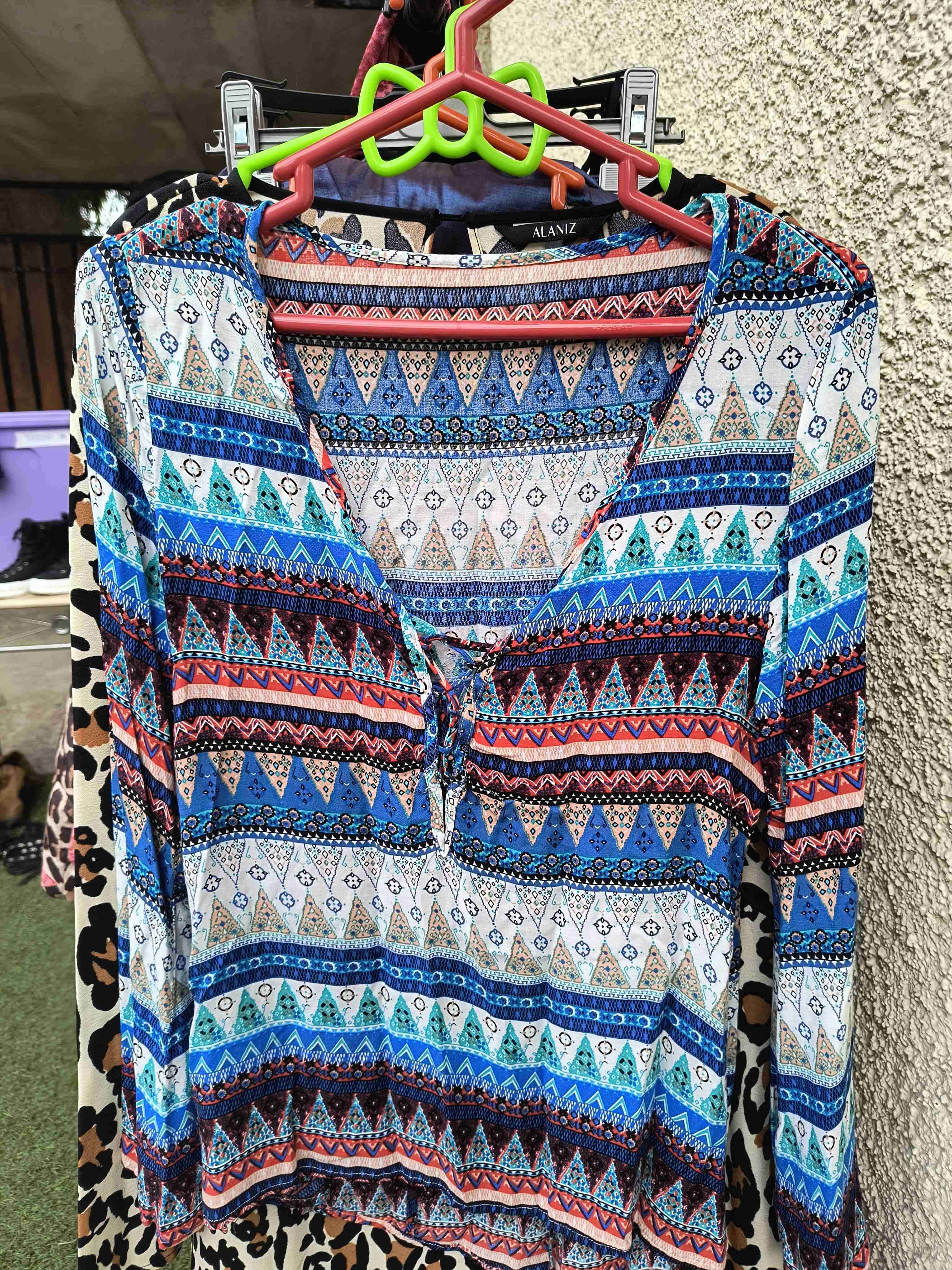 Blusa fucsia transparente - miniatura 2