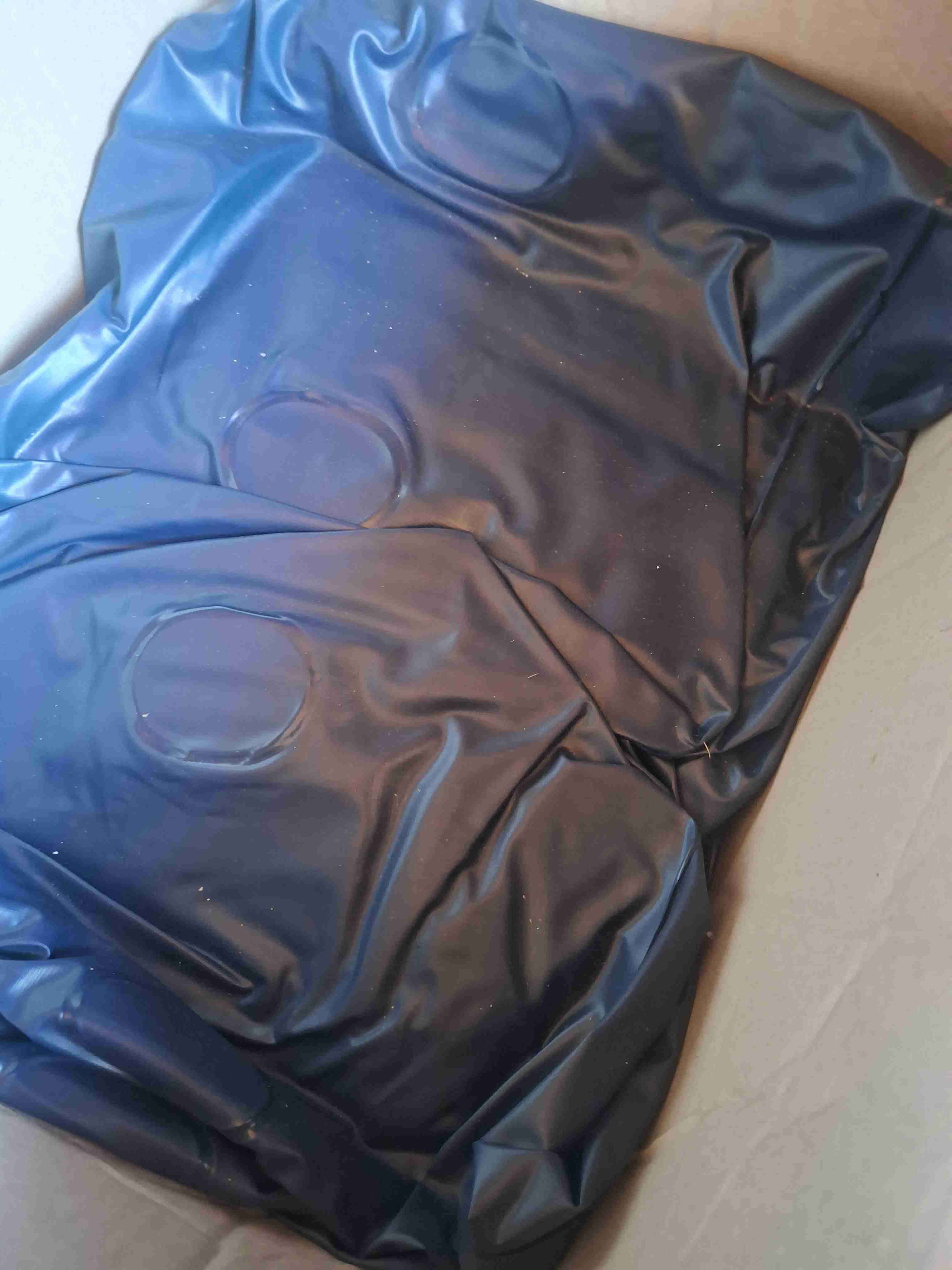 Colchón inflable individual Azul - miniatura 2