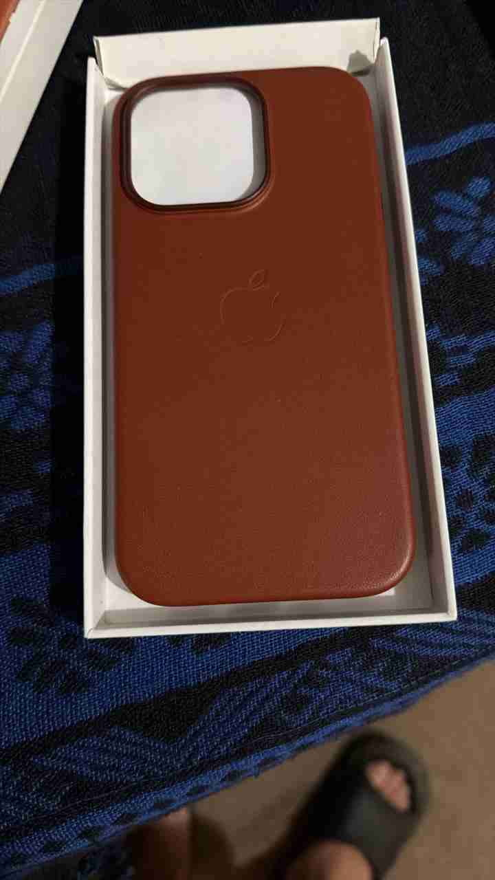 Funda de cuero para iPhone