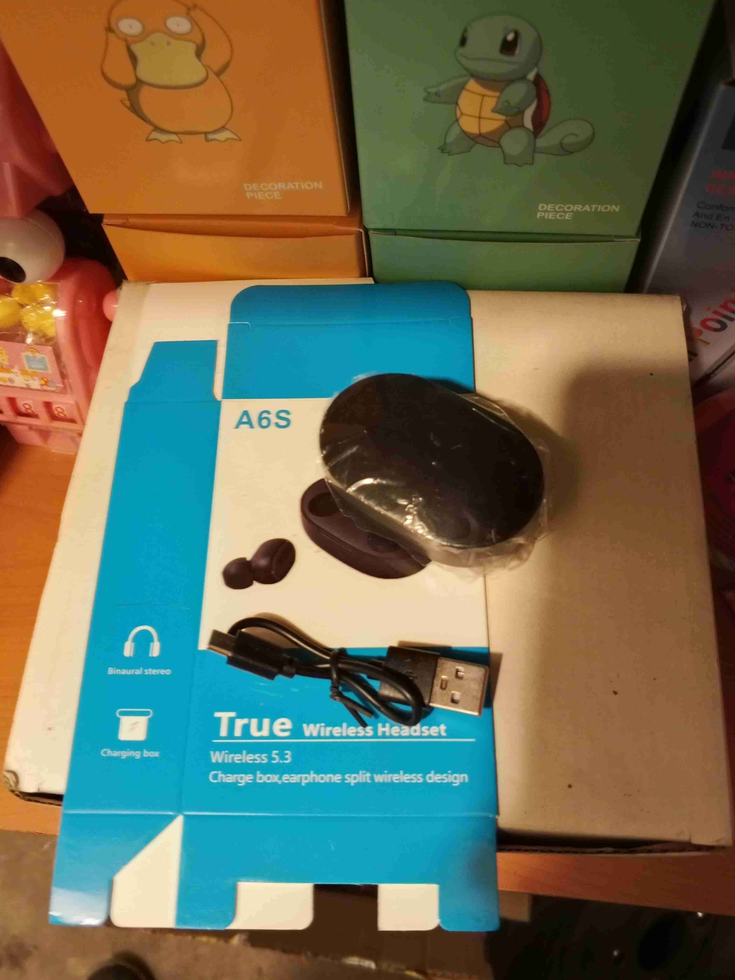 Auriculares inalámbricos A6S nuevos - miniatura 2