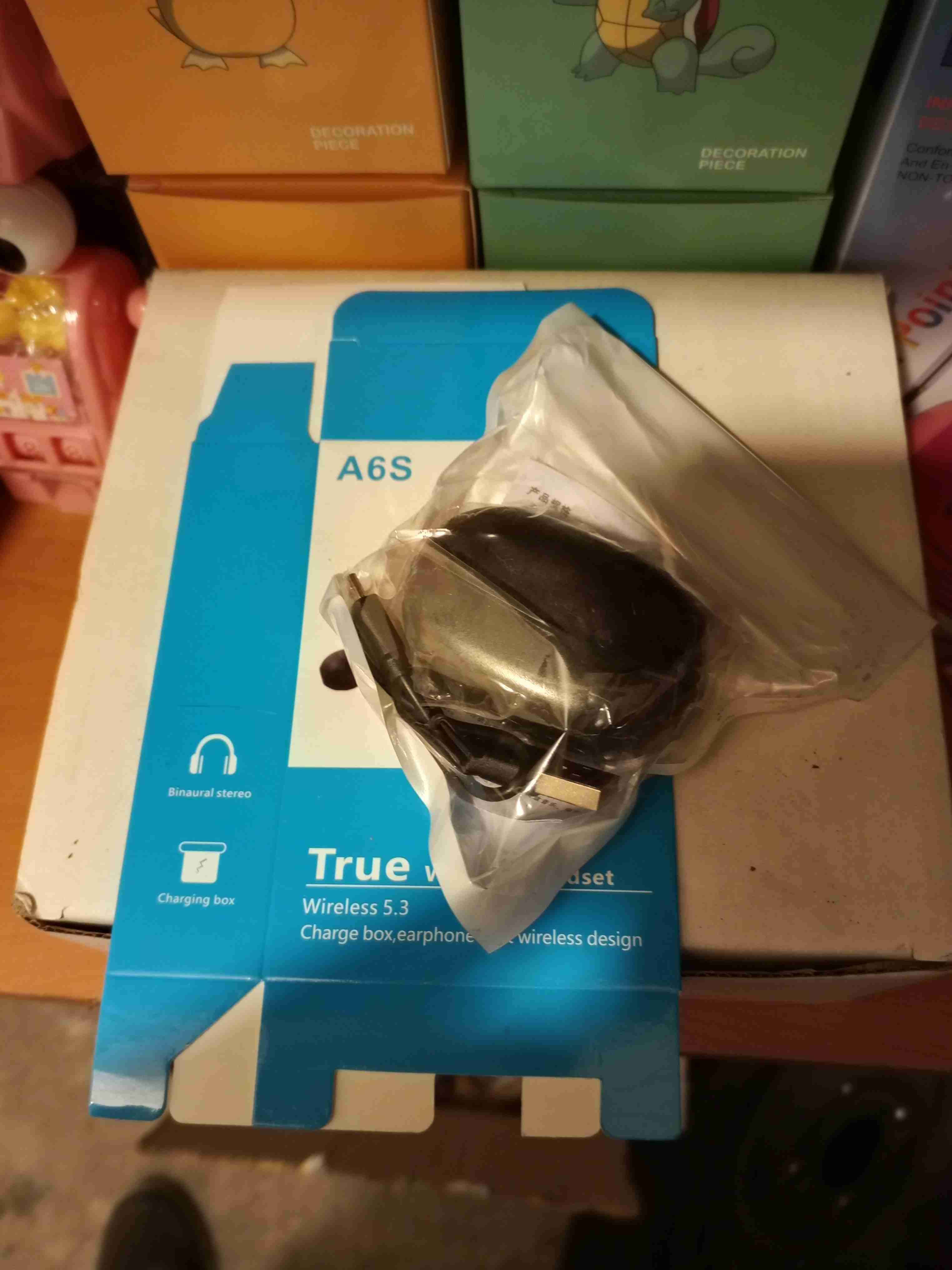 Auriculares inalámbricos A6S nuevos - miniatura 3