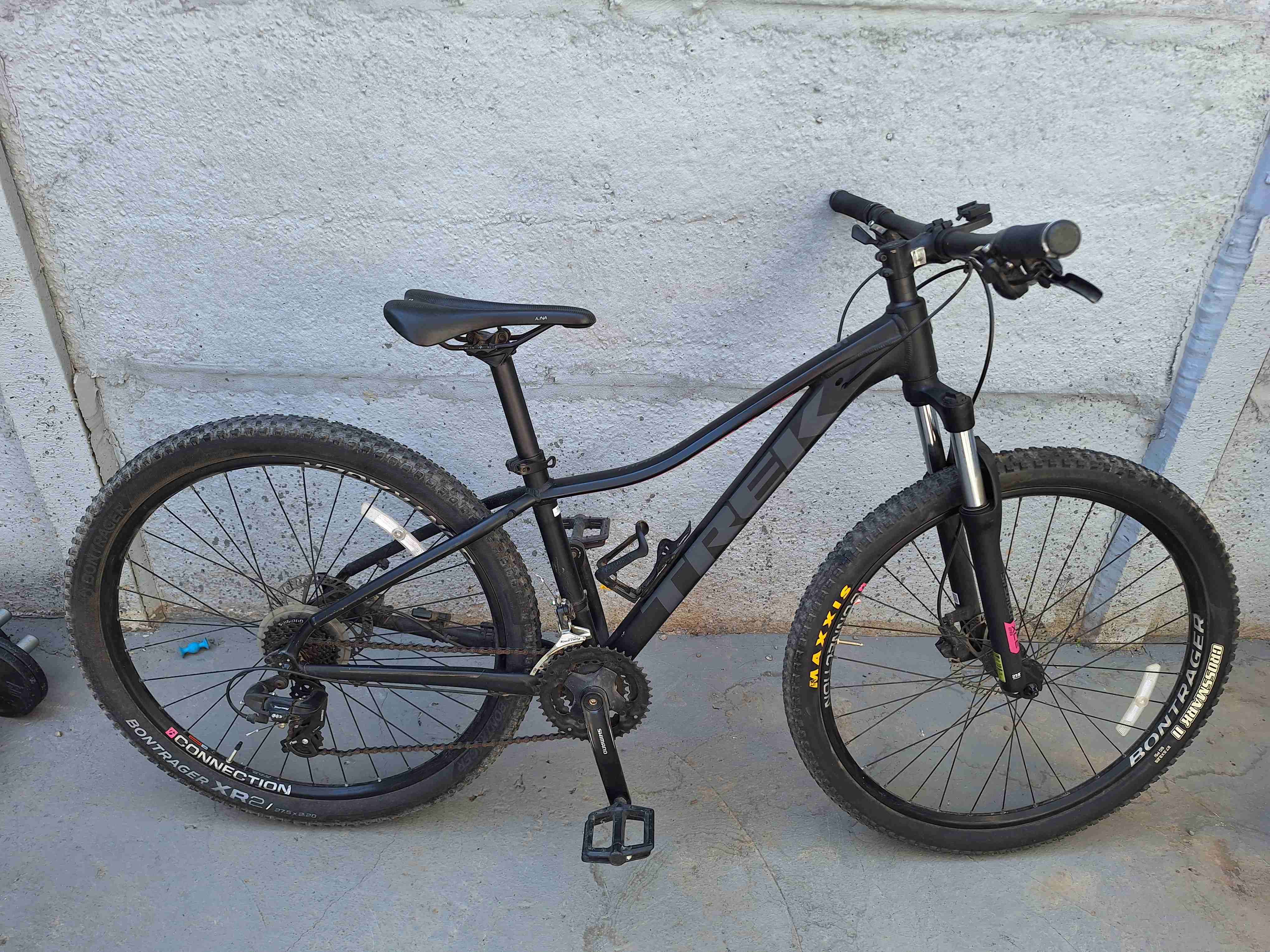 Bicicleta Trek Negra de Montaña