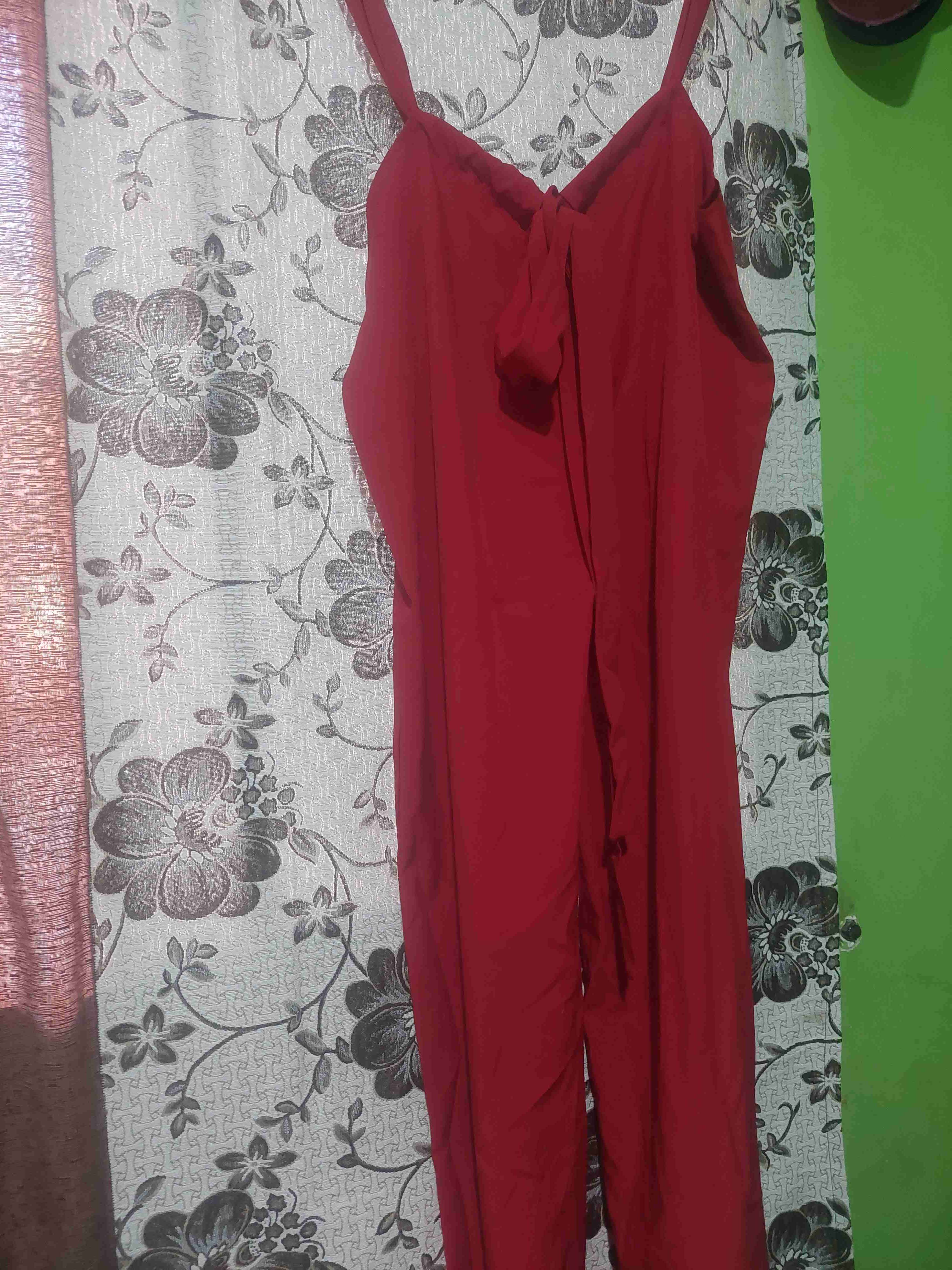 Enterito rojo sin mangas