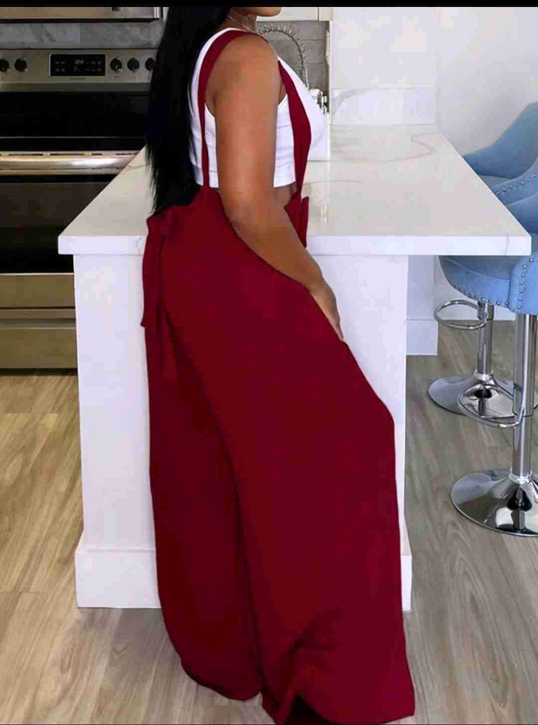 Enterito rojo sin mangas - miniatura 4