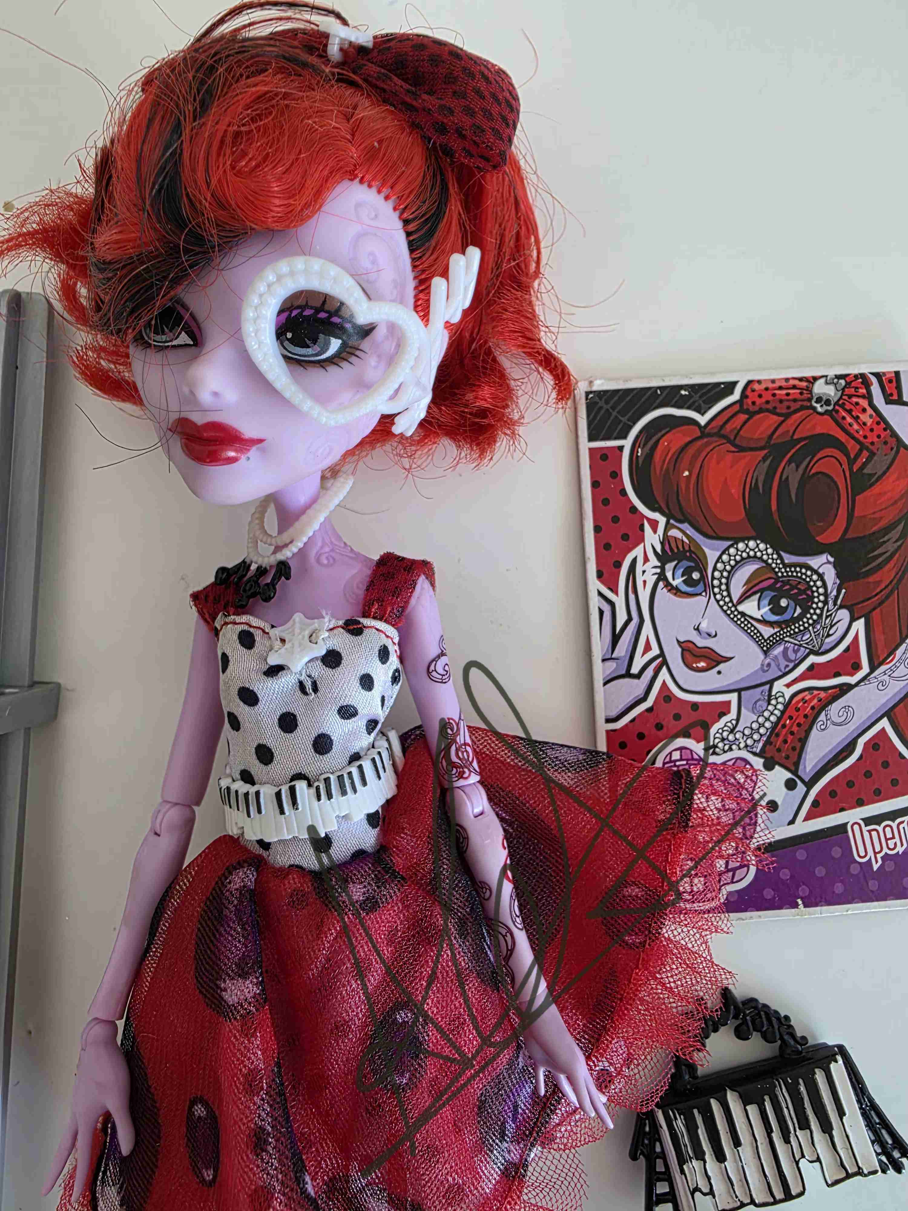 Muñeca Monster High Operetta - miniatura 2