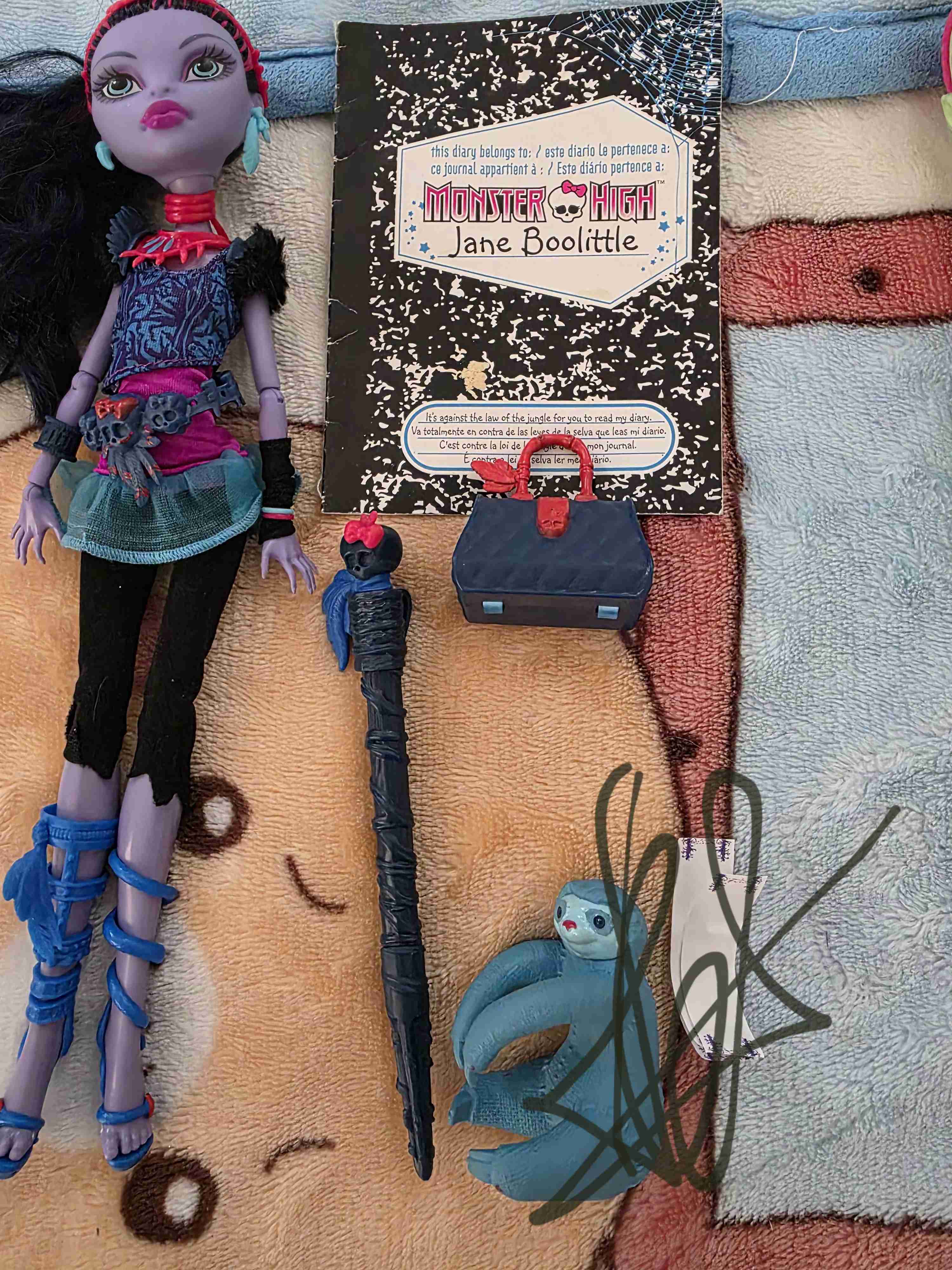 Muñeca Monster High Jane Boolittle - miniatura 2