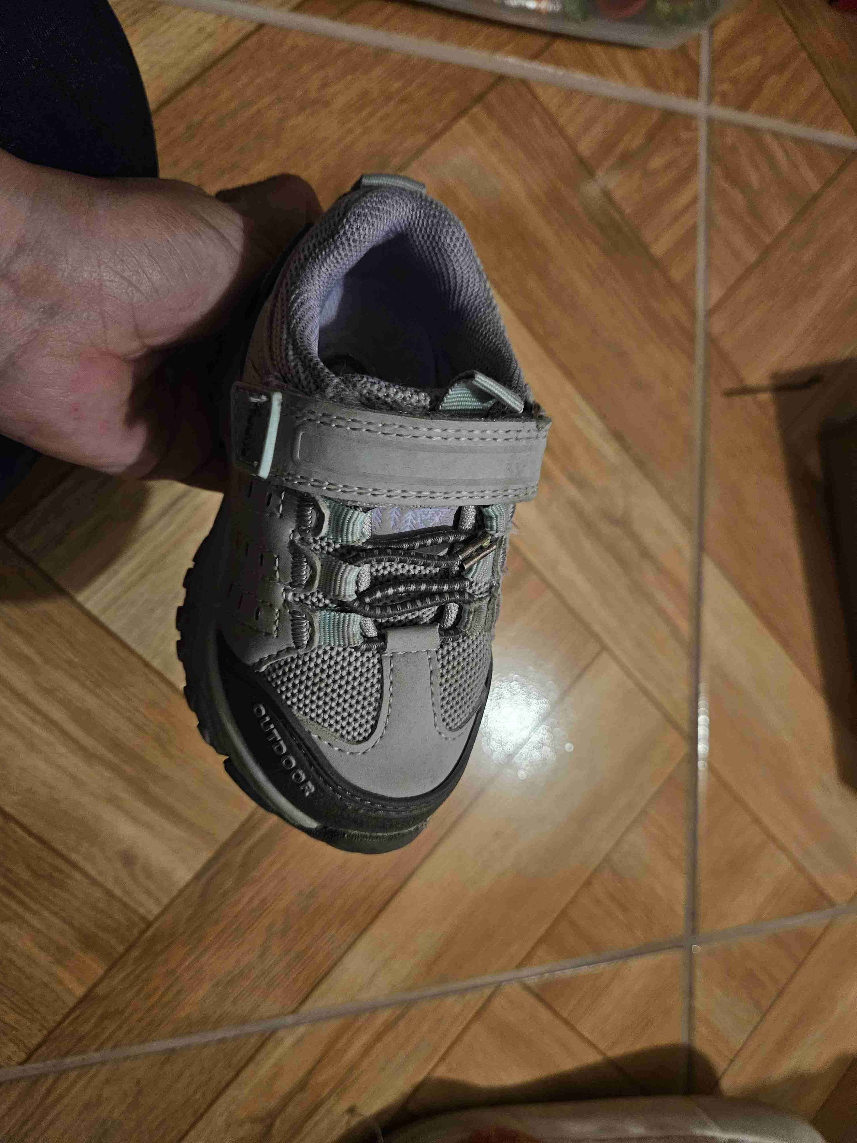 Zapatos deportivos infantiles gris - miniatura 4