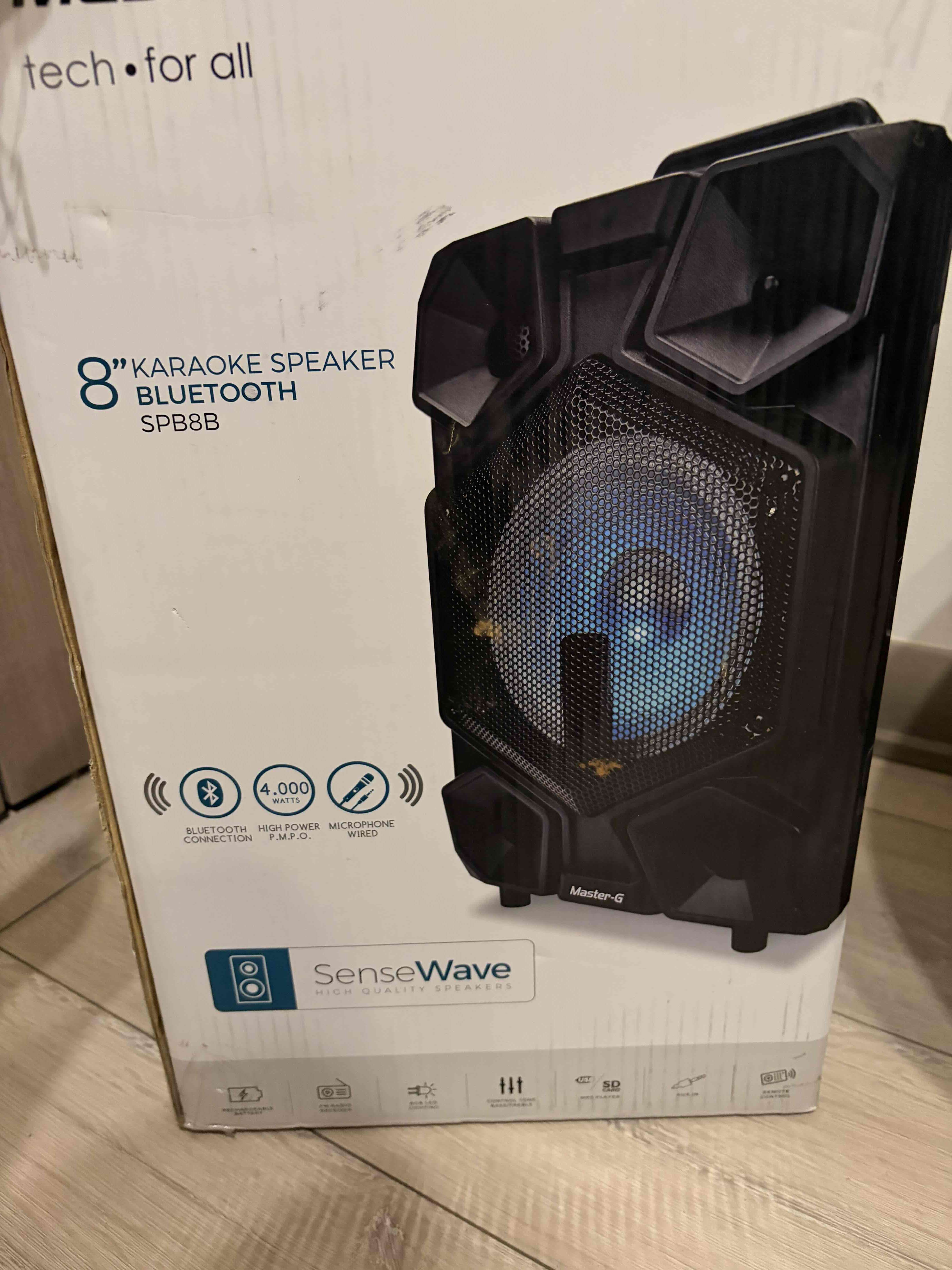 Parlante karaoke Master-G 8 pulgadas - miniatura 4