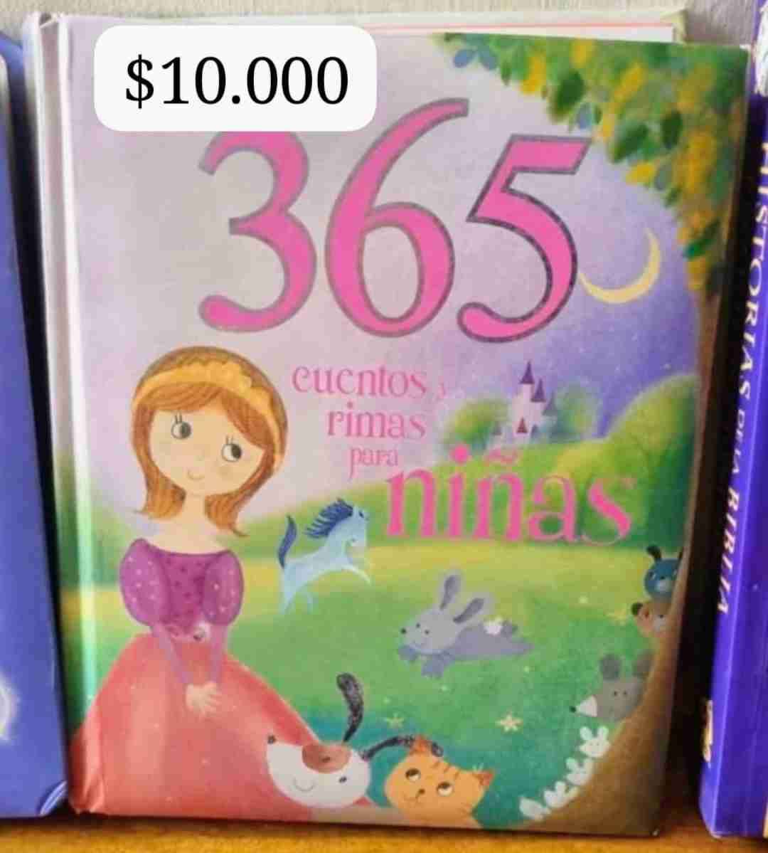 Libro 365 cuentos y rimas para niñas