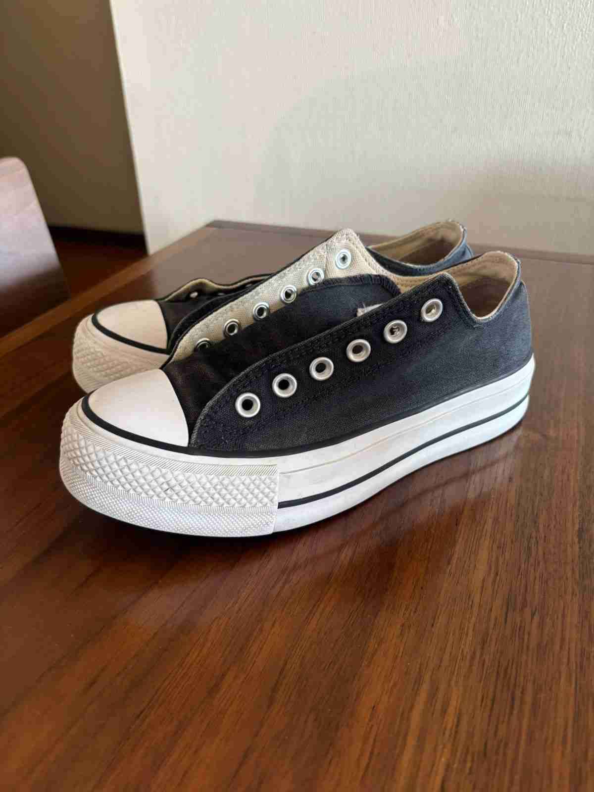 Zapatillas negras plataforma