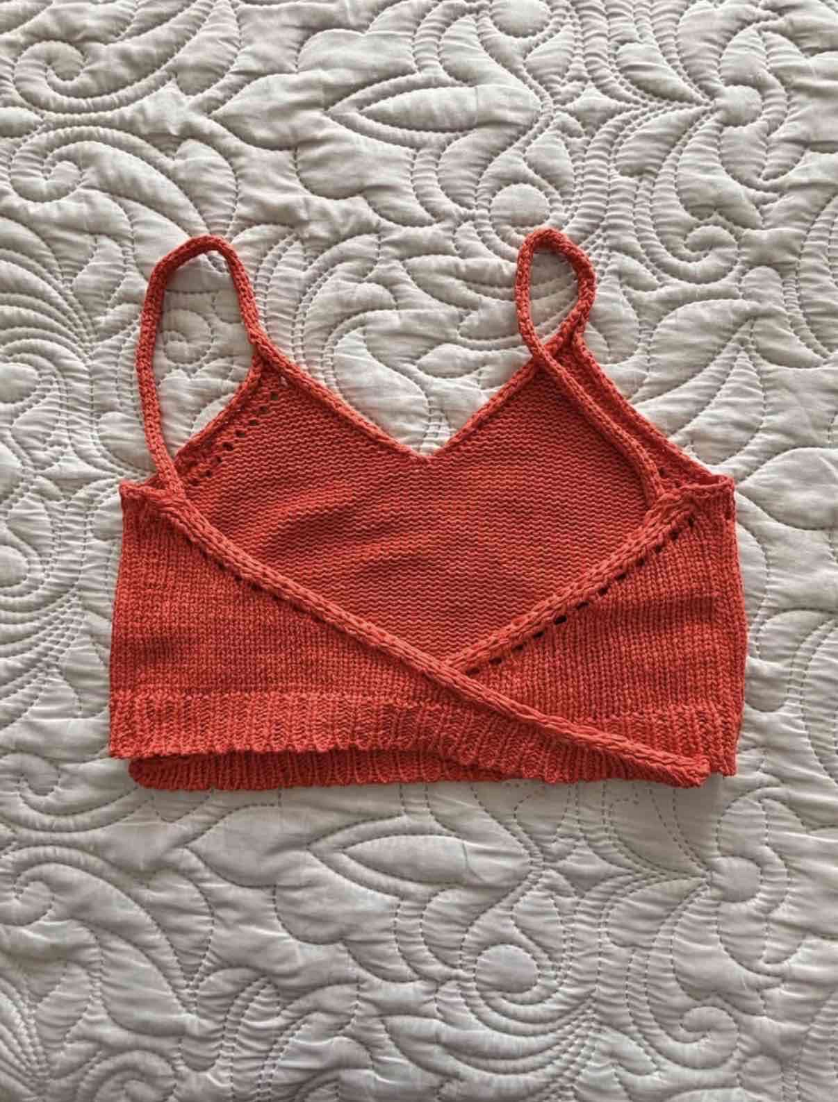 Top tejido rojo sin mangas Zara - miniatura 4