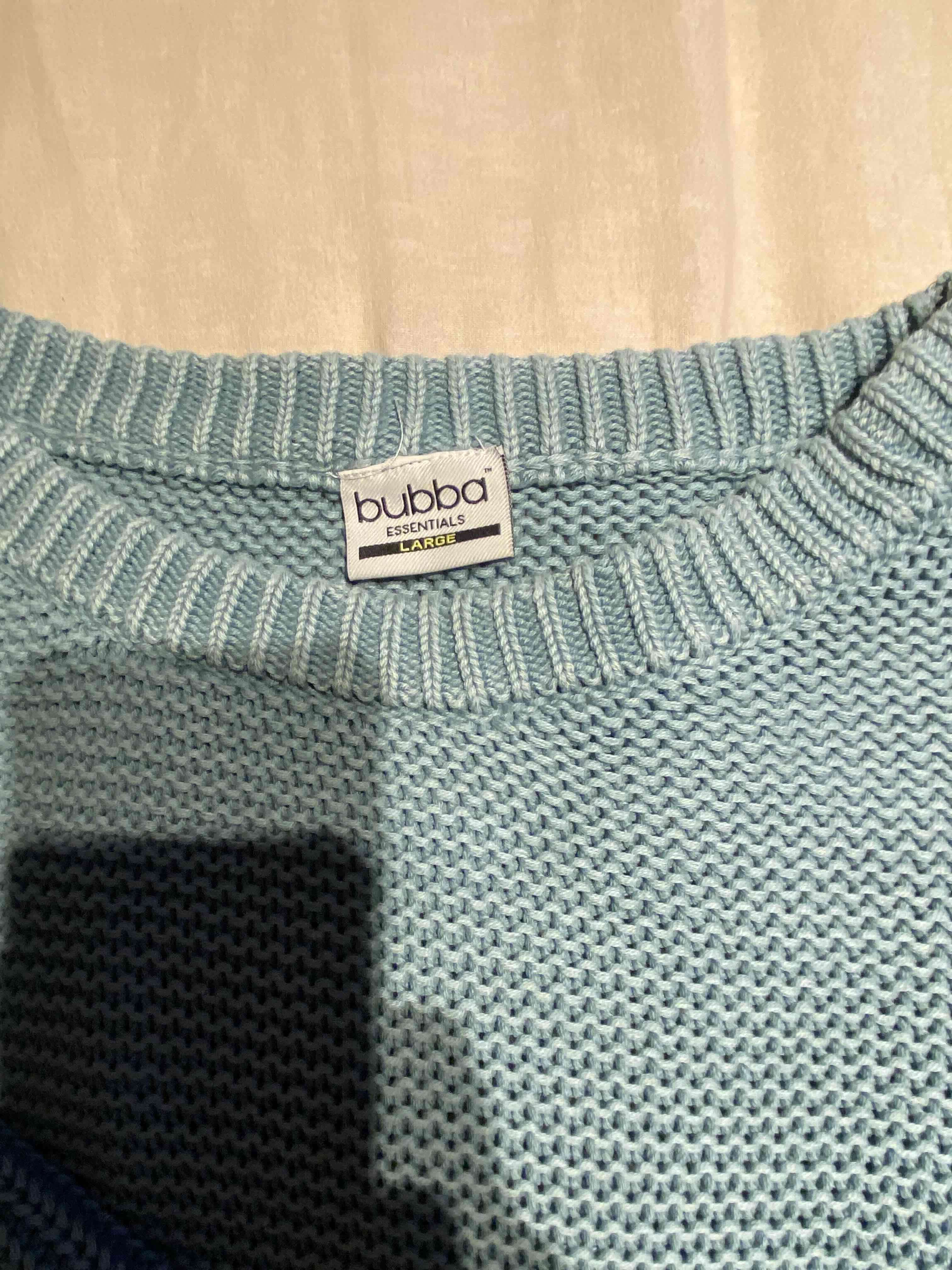 Suéter tejido verde menta Bubba - miniatura 4