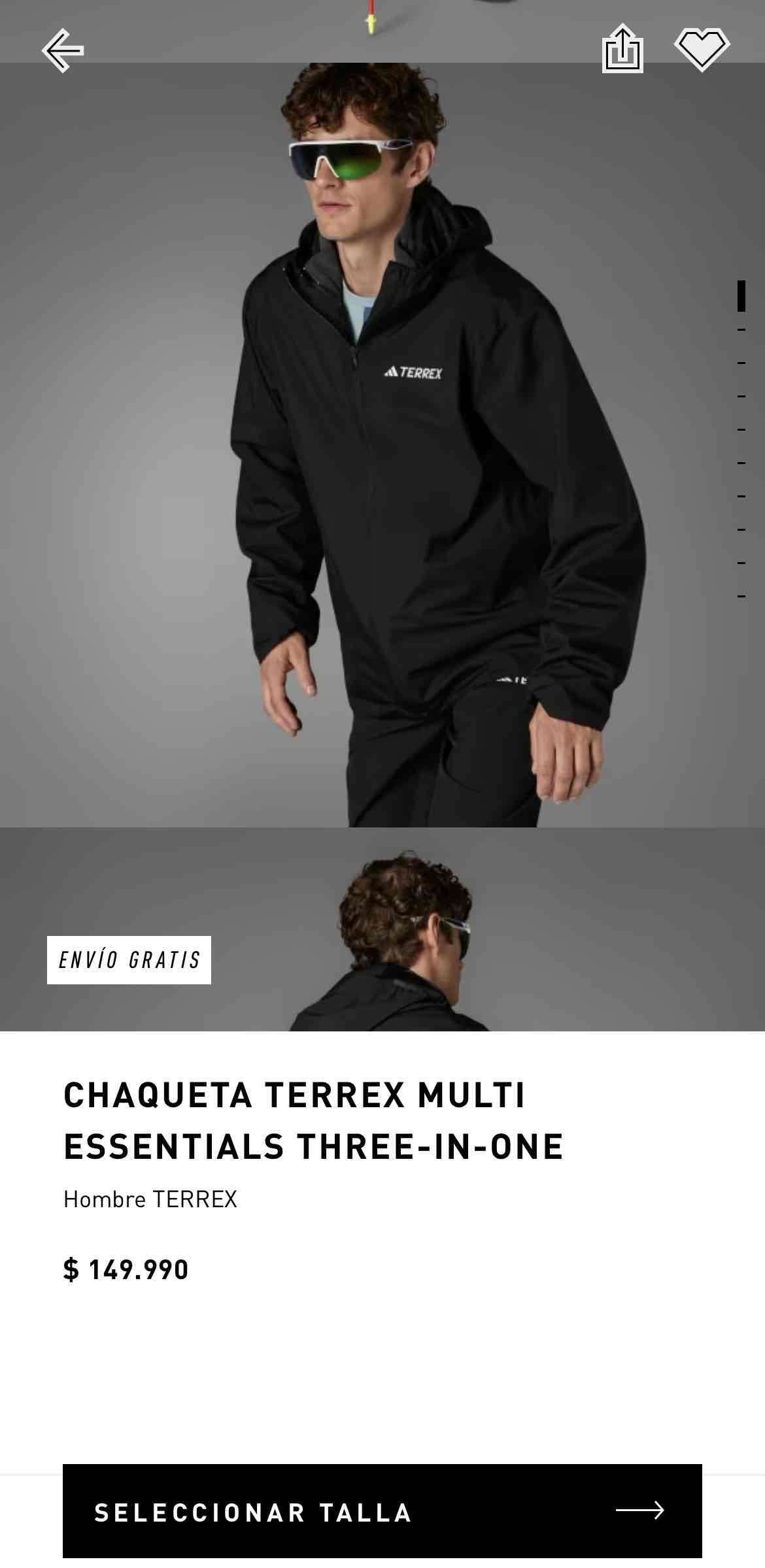 Chaqueta Adidas Terrex Tres-en-uno - miniatura 13