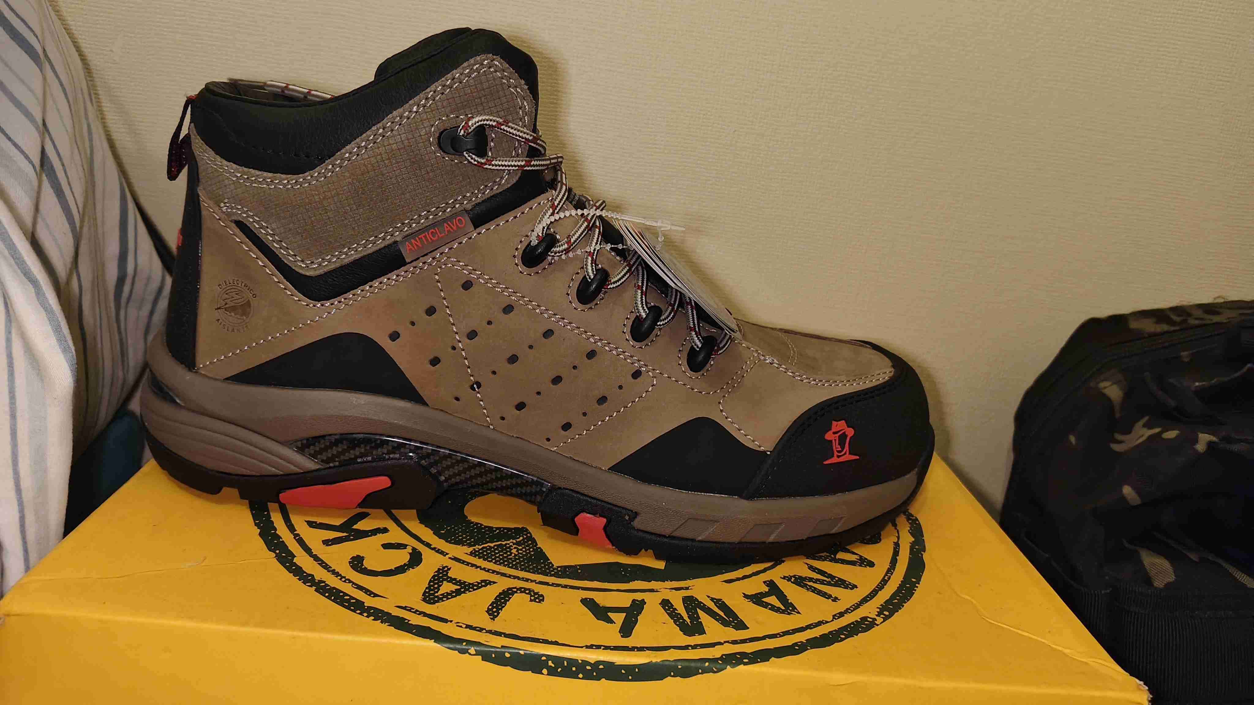 Botin de seguridad Panama Jack