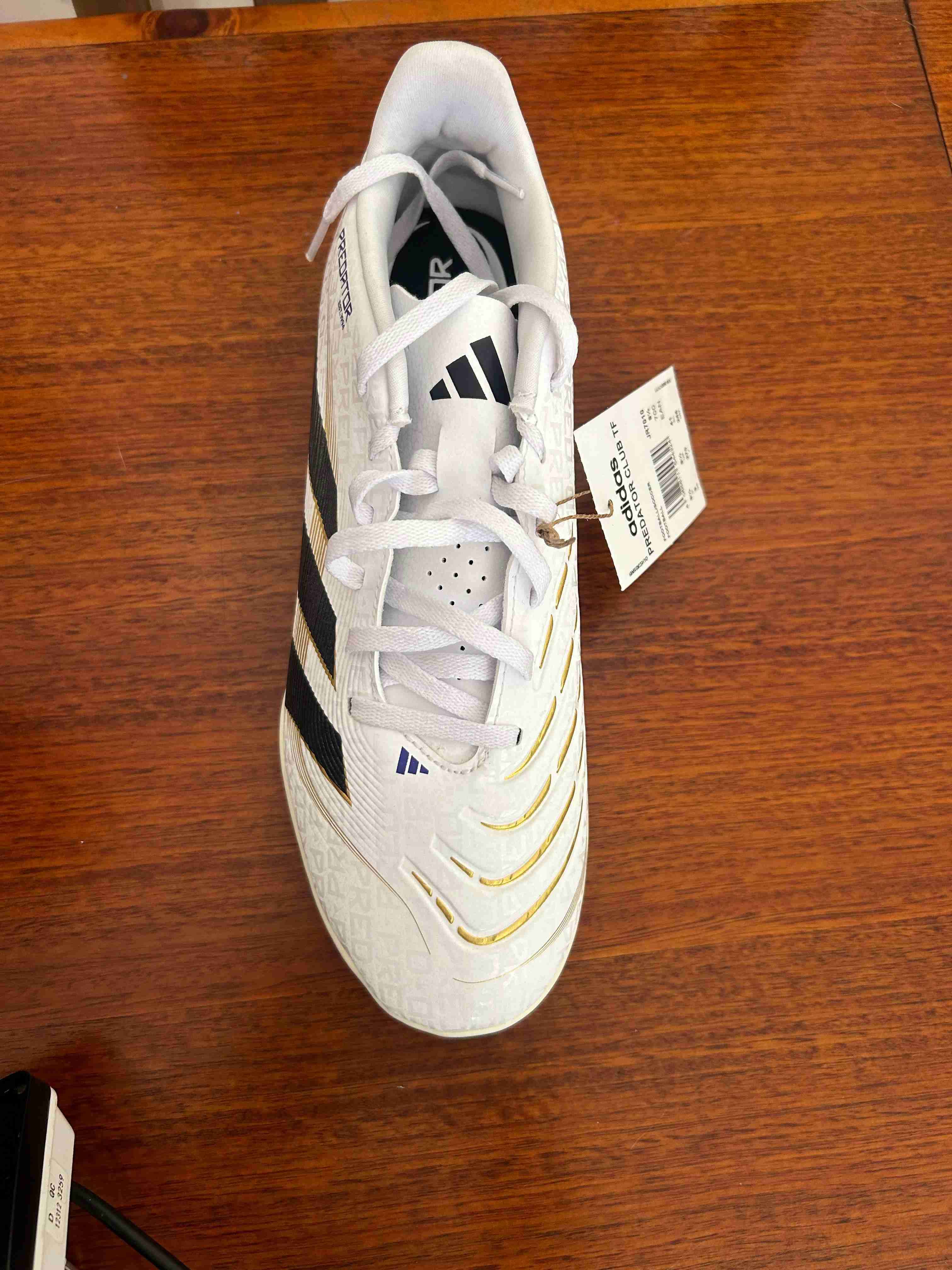 Zapatillas fútbol Adidas blancas