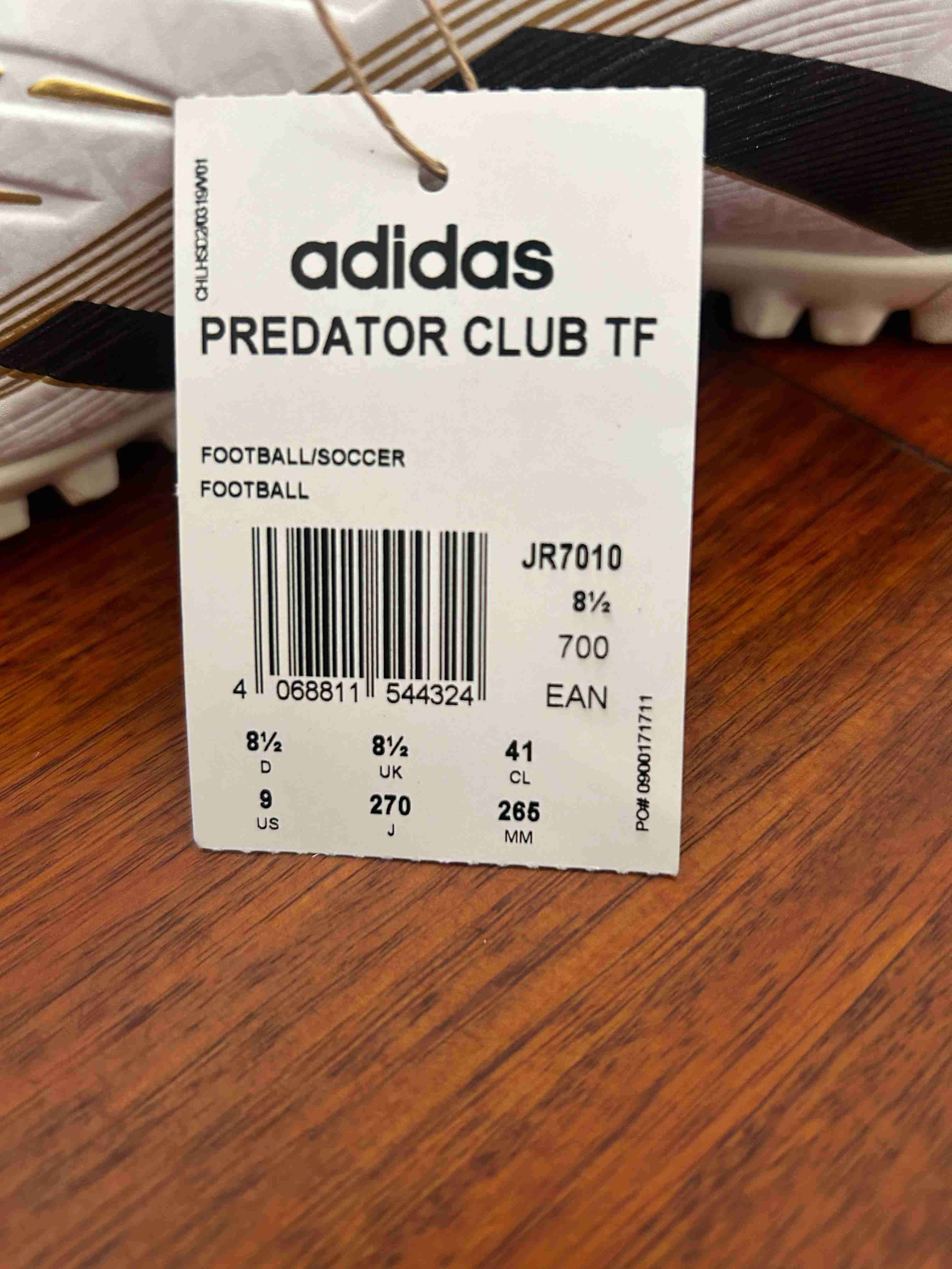 Zapatillas fútbol Adidas blancas - 2