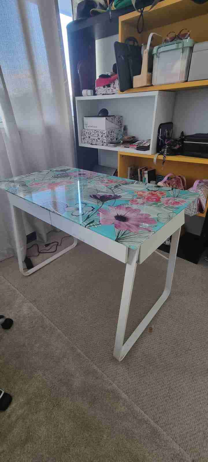 Mesa de cristal estampada - miniatura 2