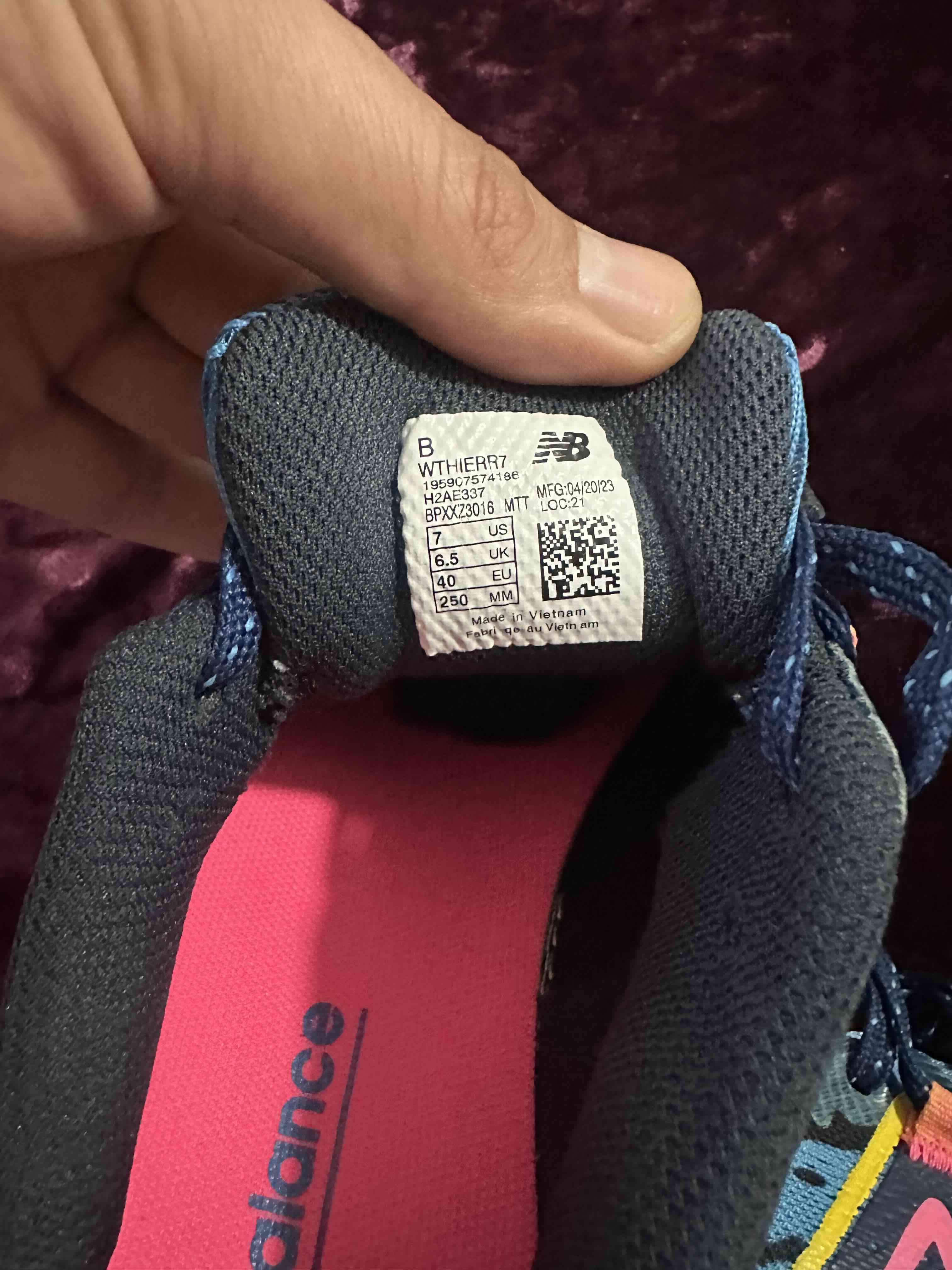 Zapatillas new balance fresh fooam x hierro v7 - miniatura 3