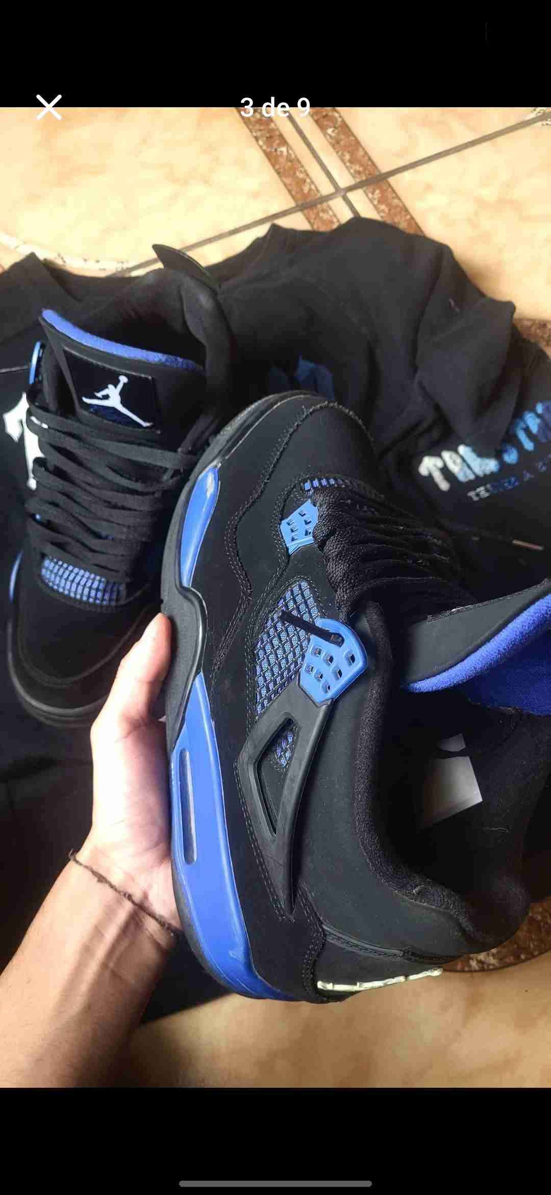 Jordan 4 thunder blue - miniatura 2