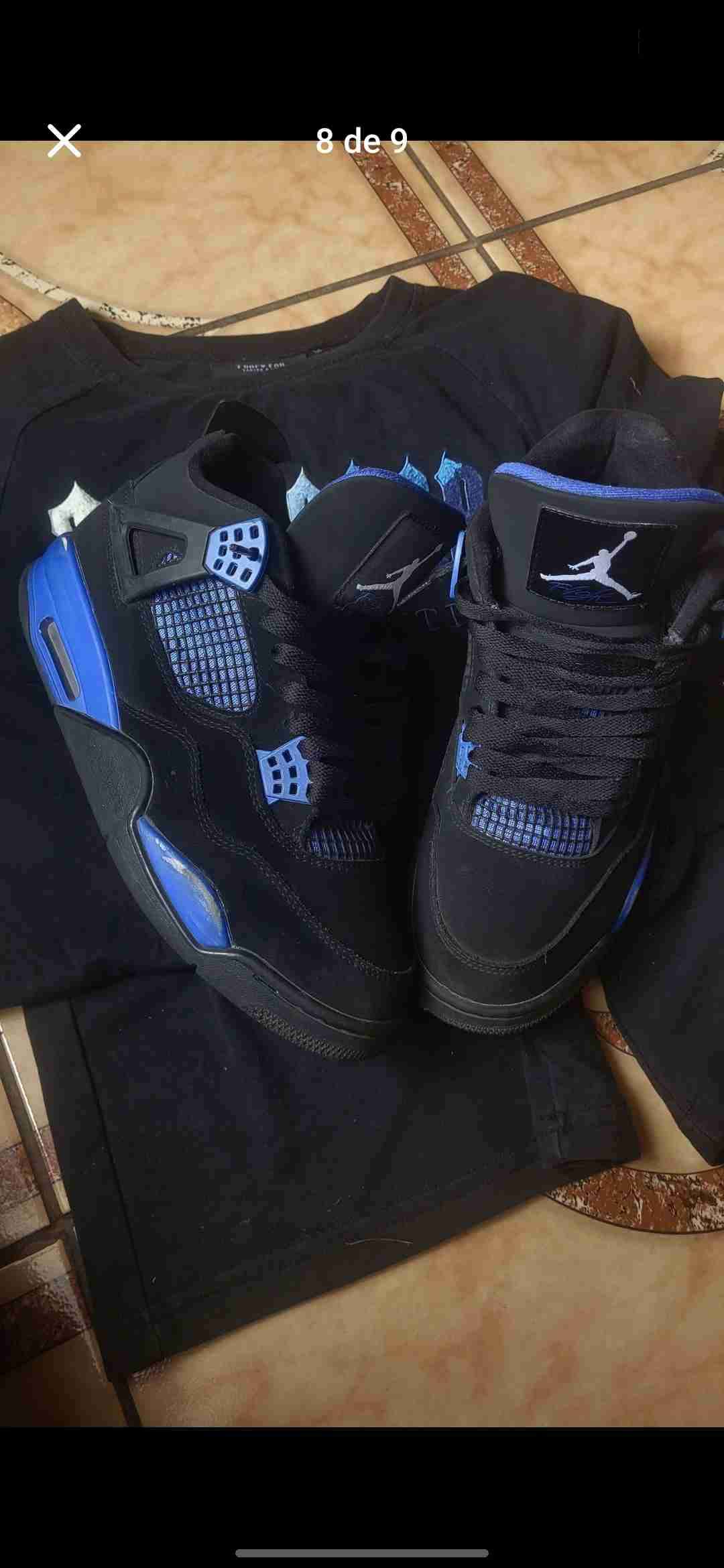 Jordan 4 thunder blue - miniatura 5