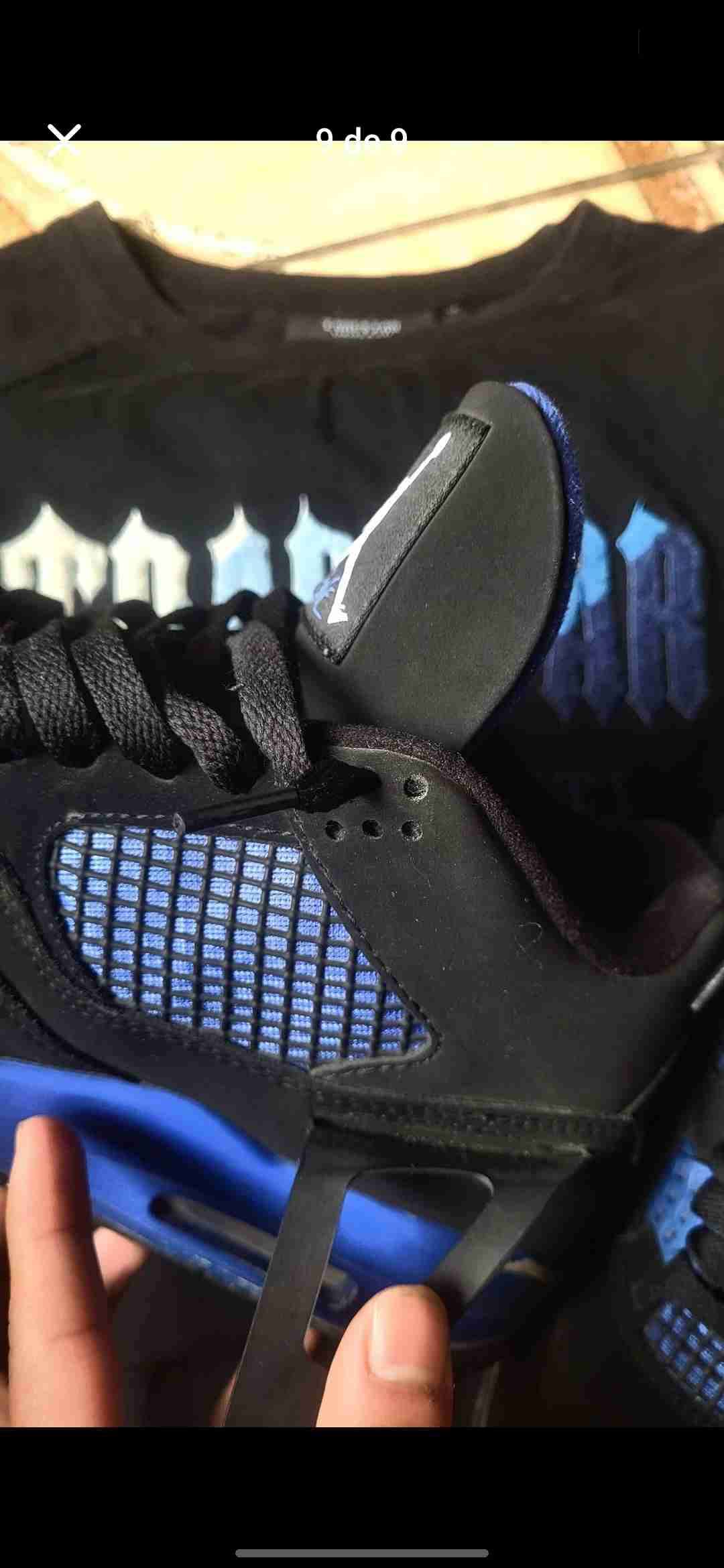 Jordan 4 thunder blue - miniatura 6