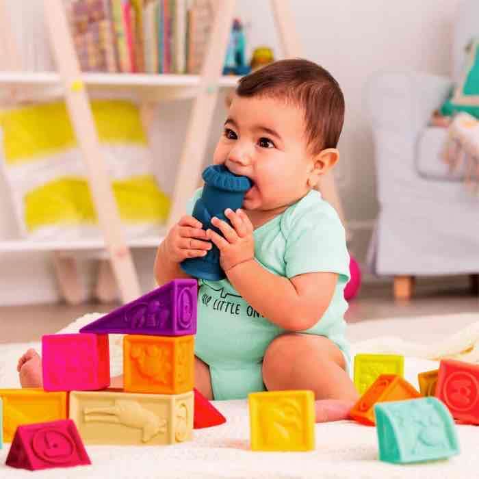 Bloques de construcción apretables de B Toys - miniatura 2