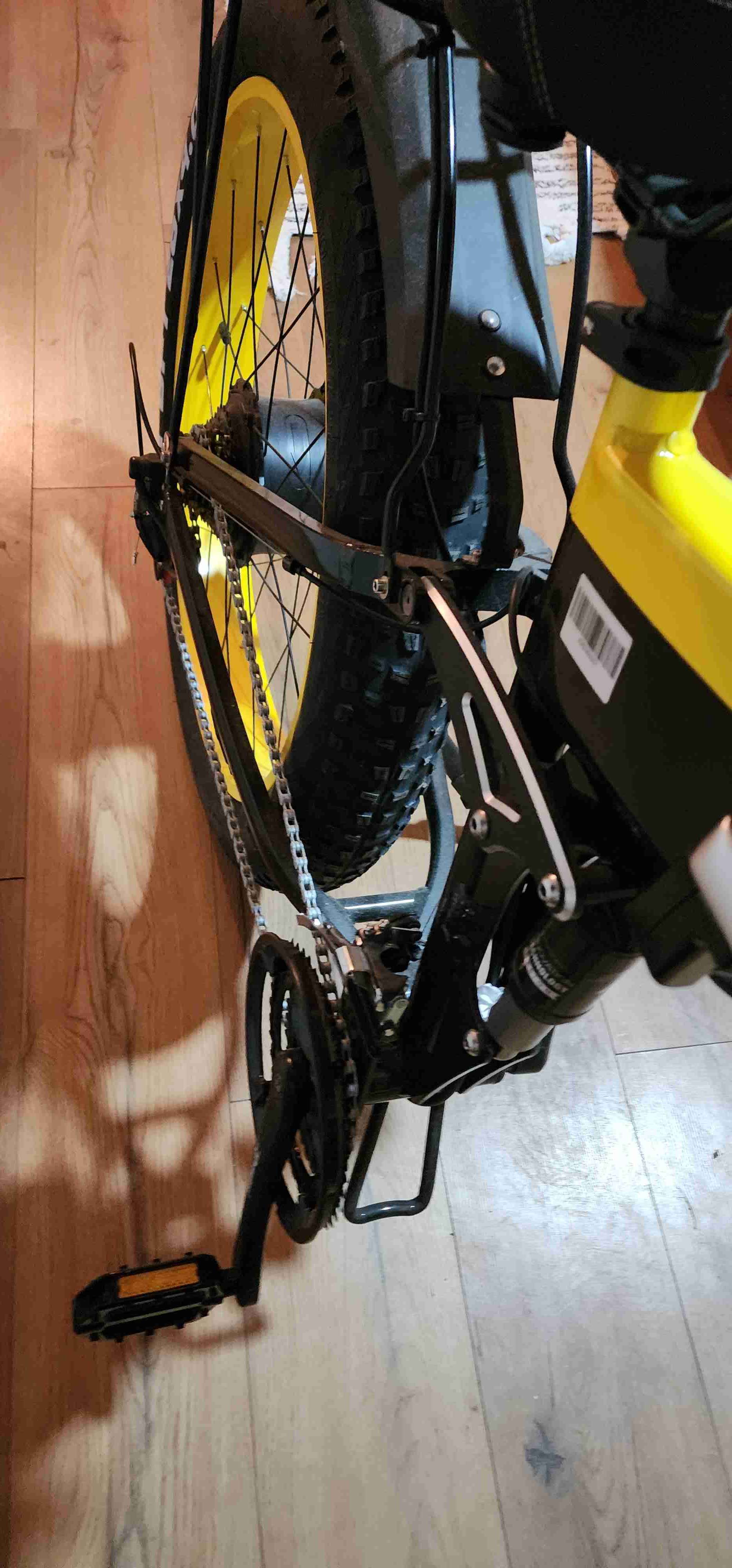 Bicicleta Eléctrica Shengte 750w Amarilla - 4