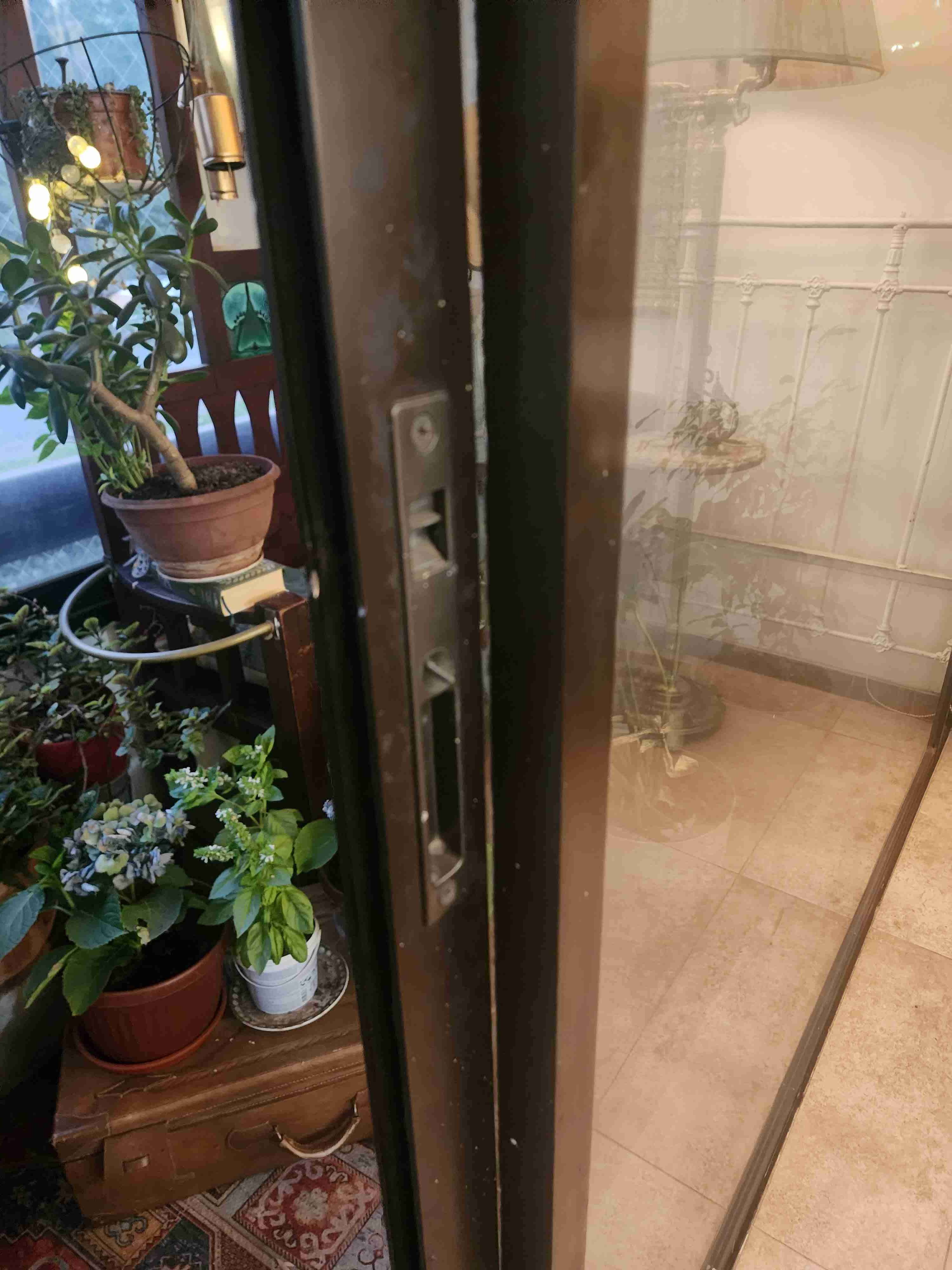 Puerta de vidrio corrediza