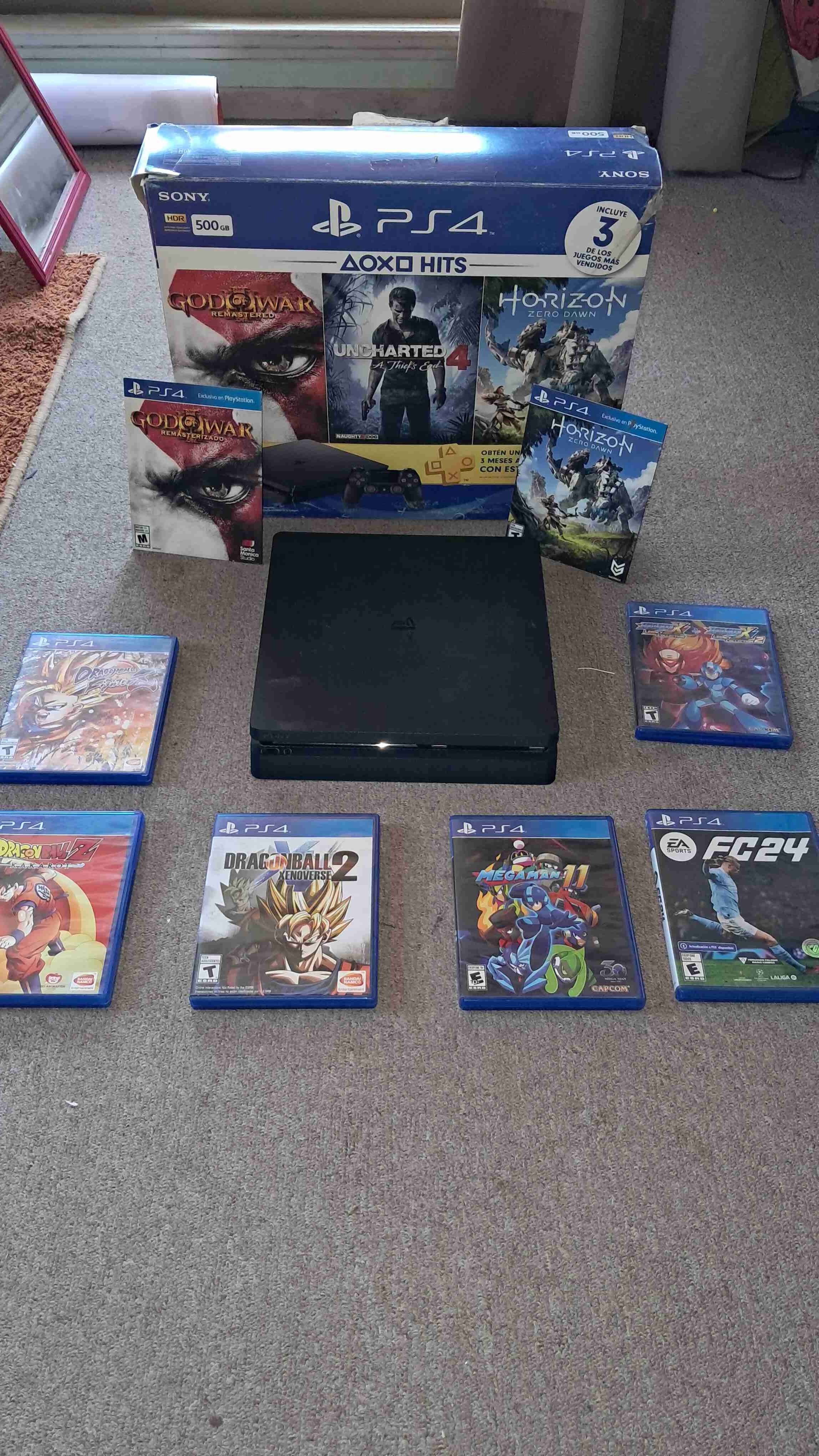 Consola PS4 con juegos juegos aparte - miniatura 3