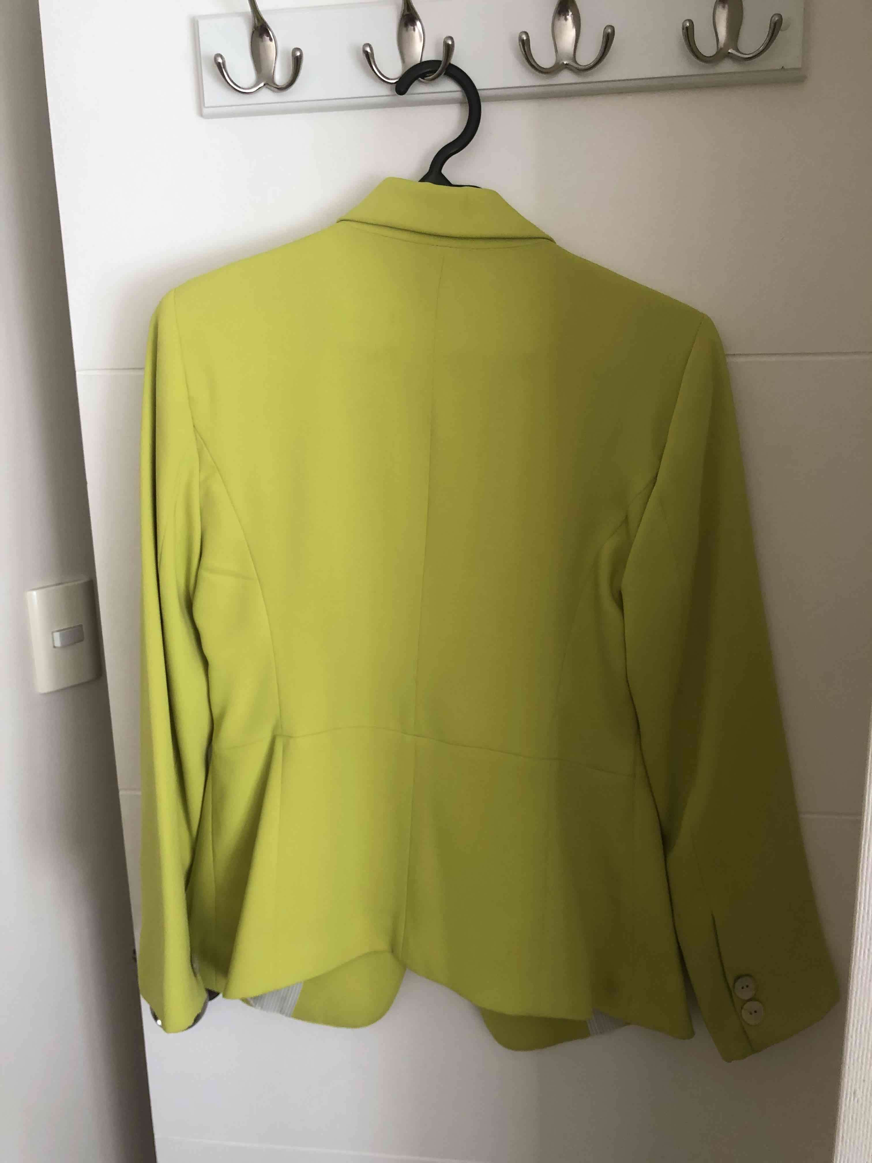 Blazer verde limón talla 38 - miniatura 2
