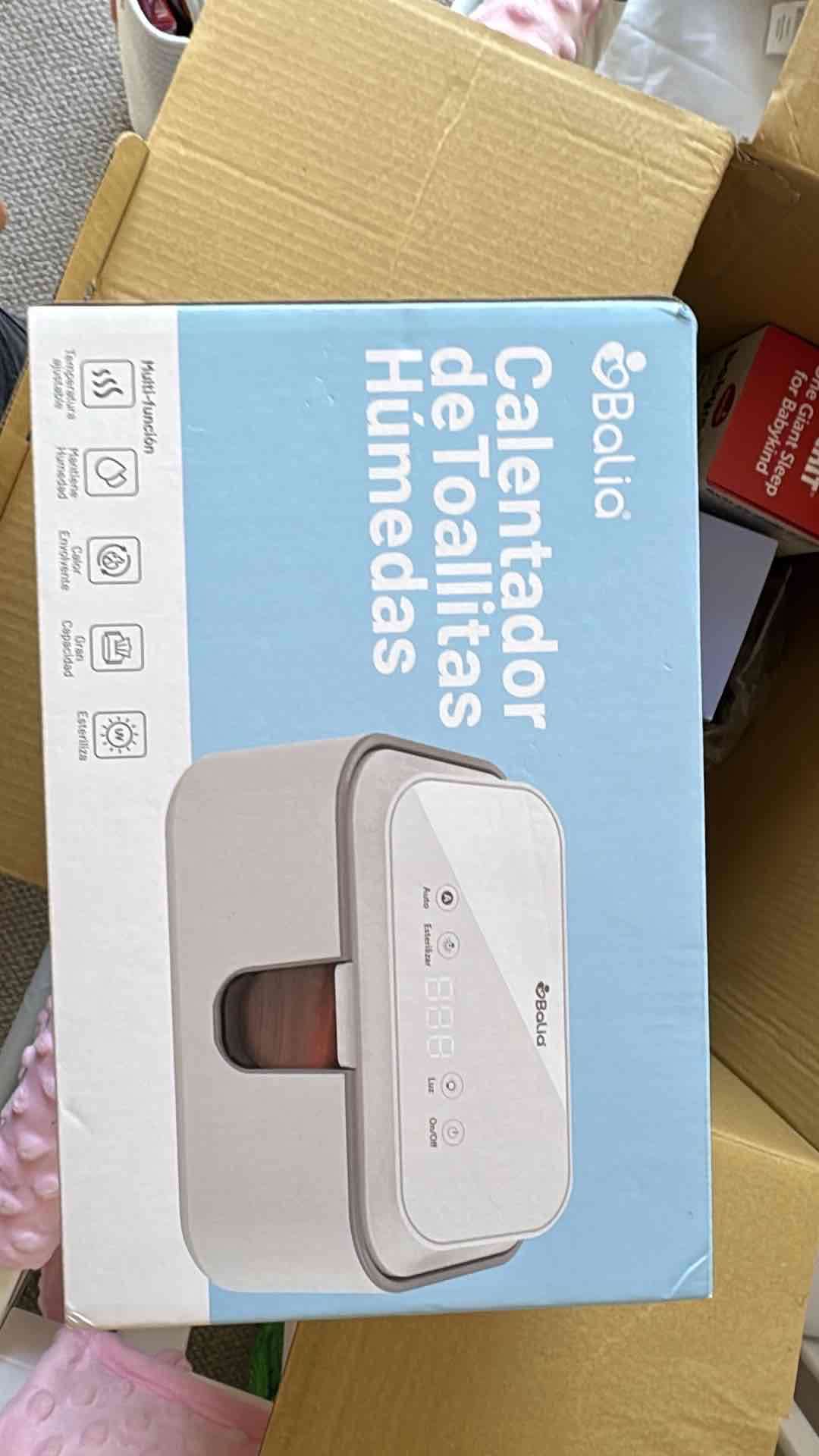 Calentador de toallitas húmedas Balia