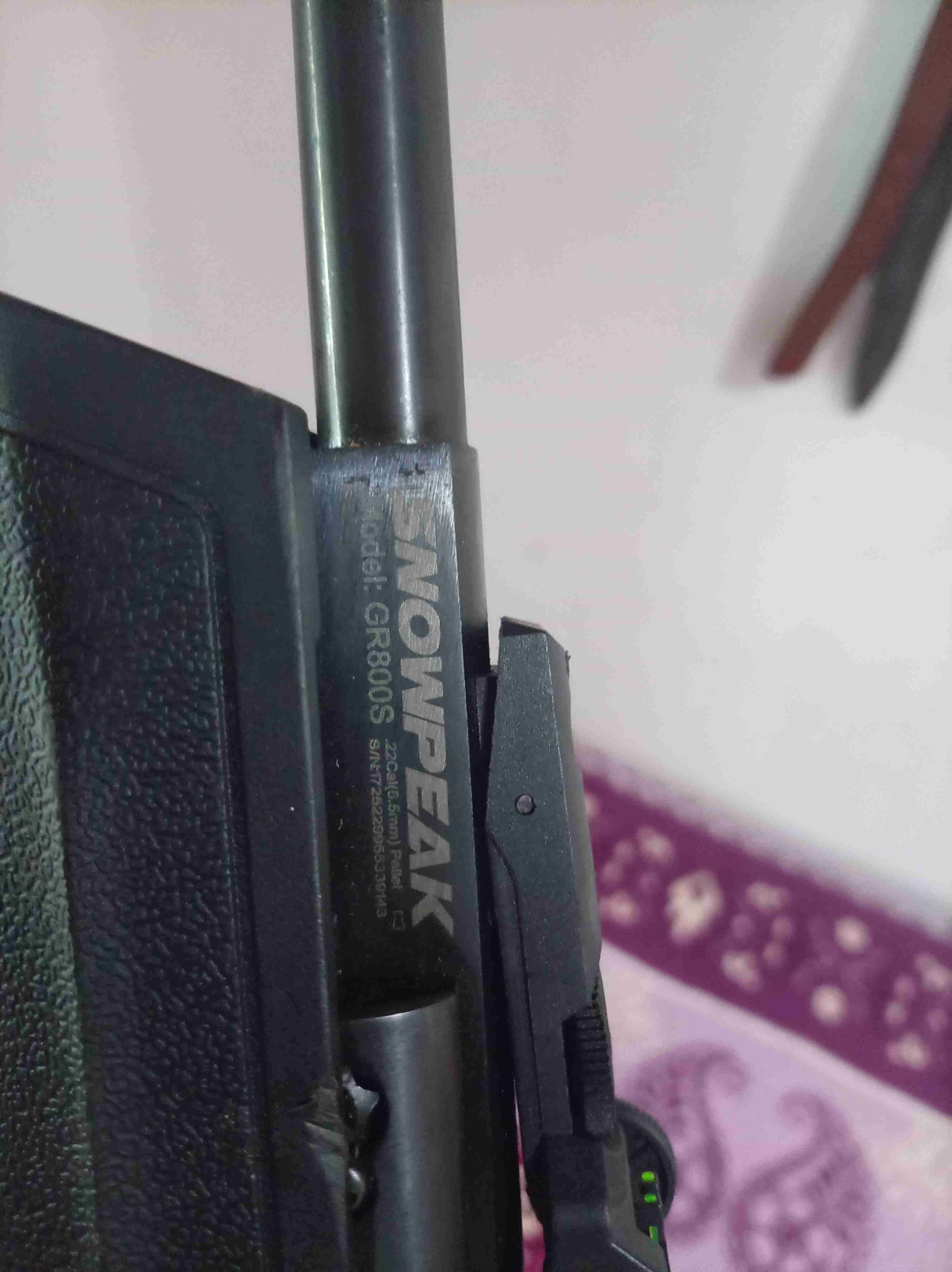 Rifle a postones snowpeak 5.5 nitro piston