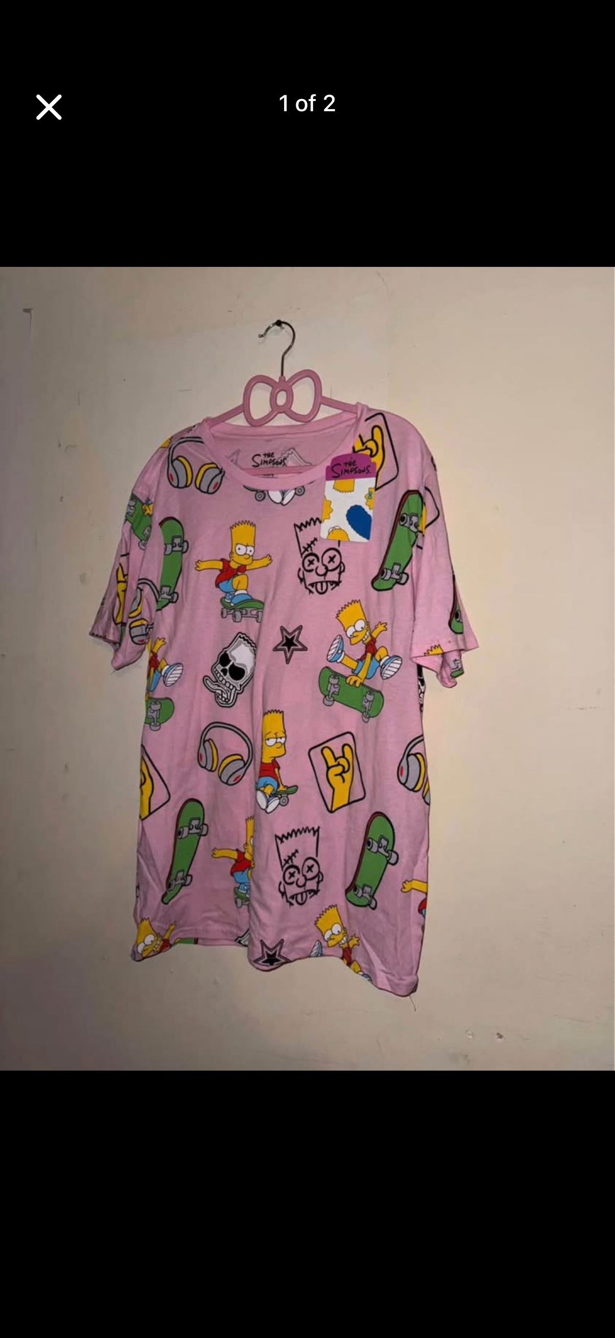 Polera Bart Simpson Nueva
