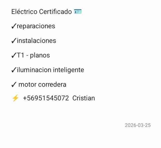 Instalador eléctrico Certificado 🪪 - 5