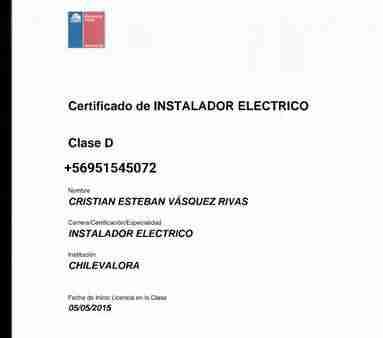 Instalador eléctrico Certificado 🪪 - 6