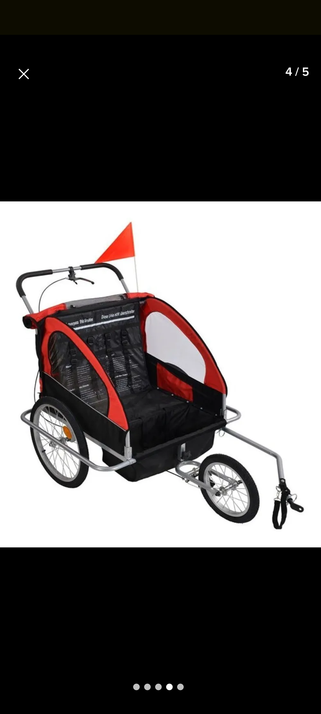 Carro remolque para bicicleta - 2