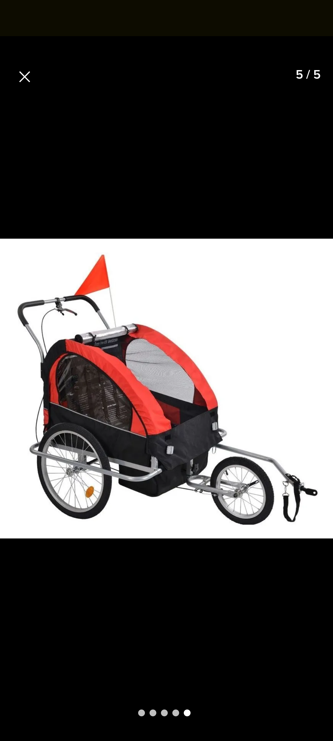 Carro remolque para bicicleta - 3