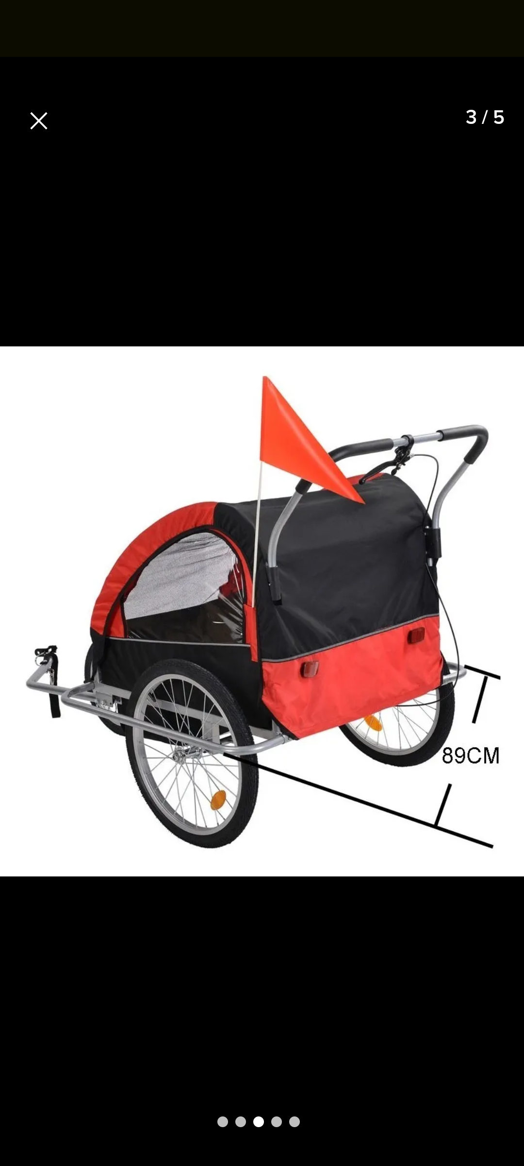 Carro remolque para bicicleta - 5