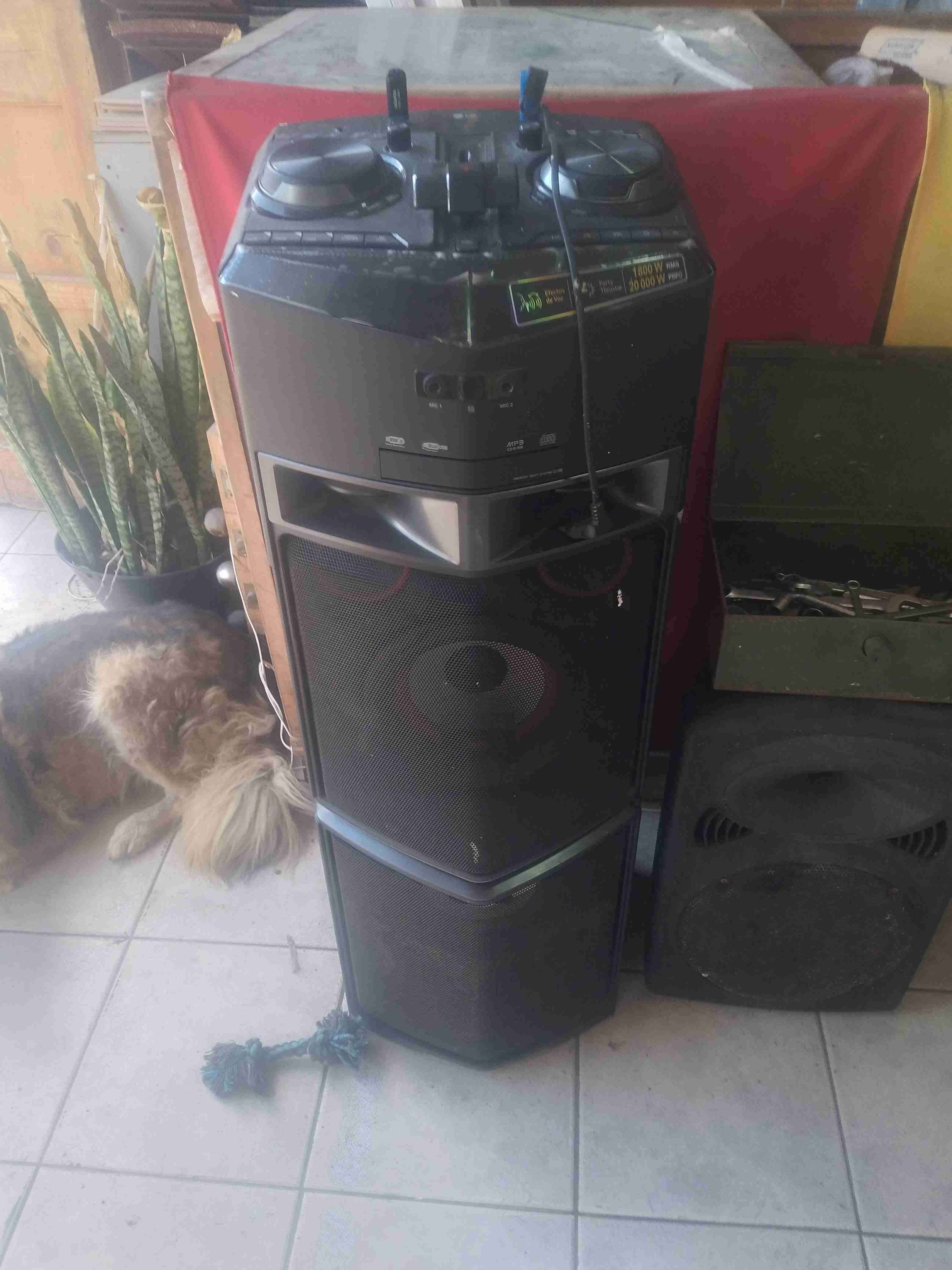 Parlante de sonido potente