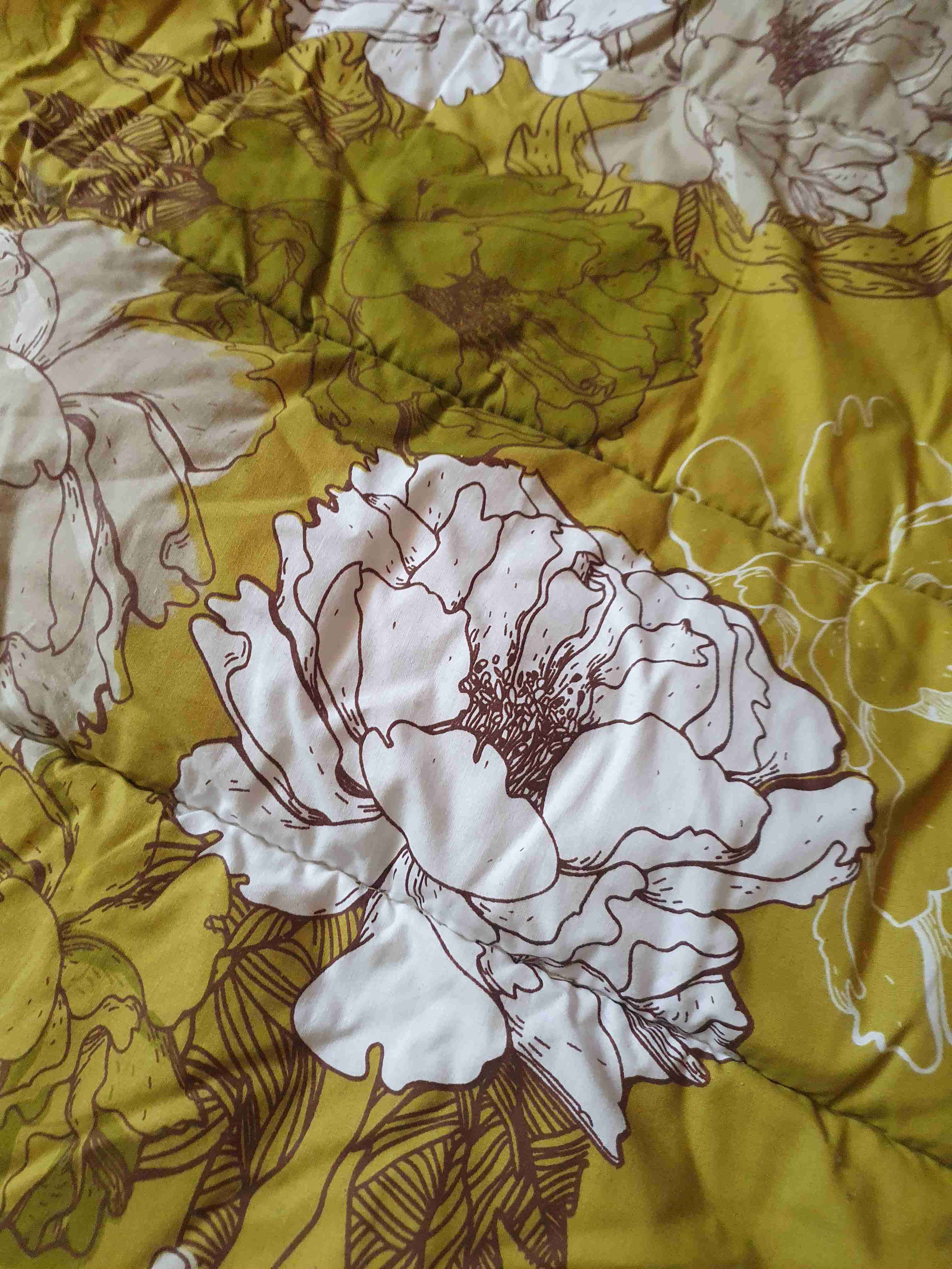 Cubrecama estampado floral CANON original