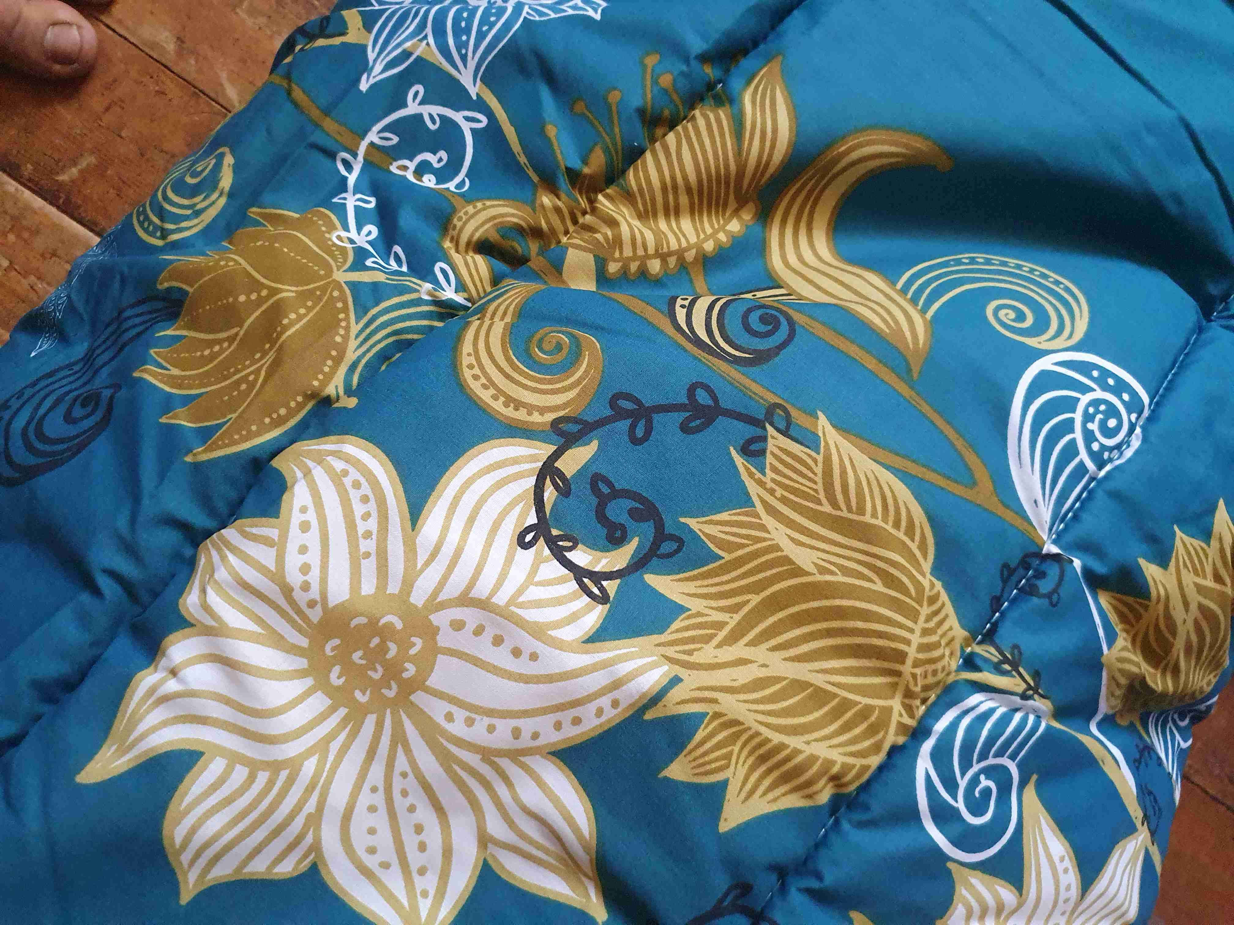 Cubrecama estampado floral CANON original - miniatura 3