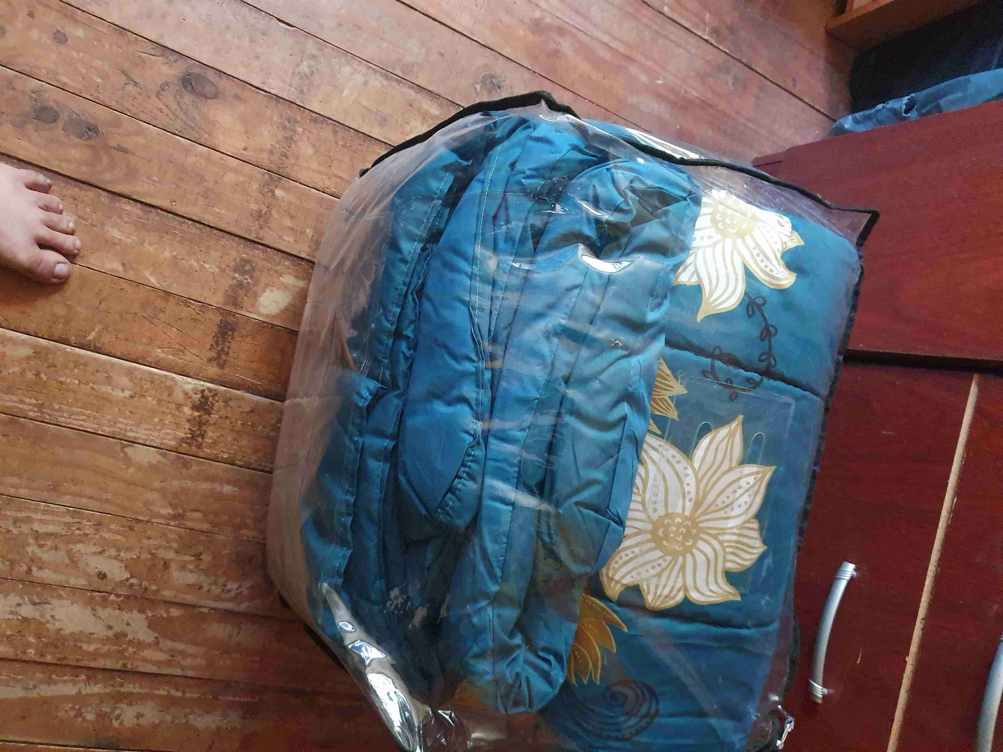 Cubrecama estampado floral CANON original - miniatura 5