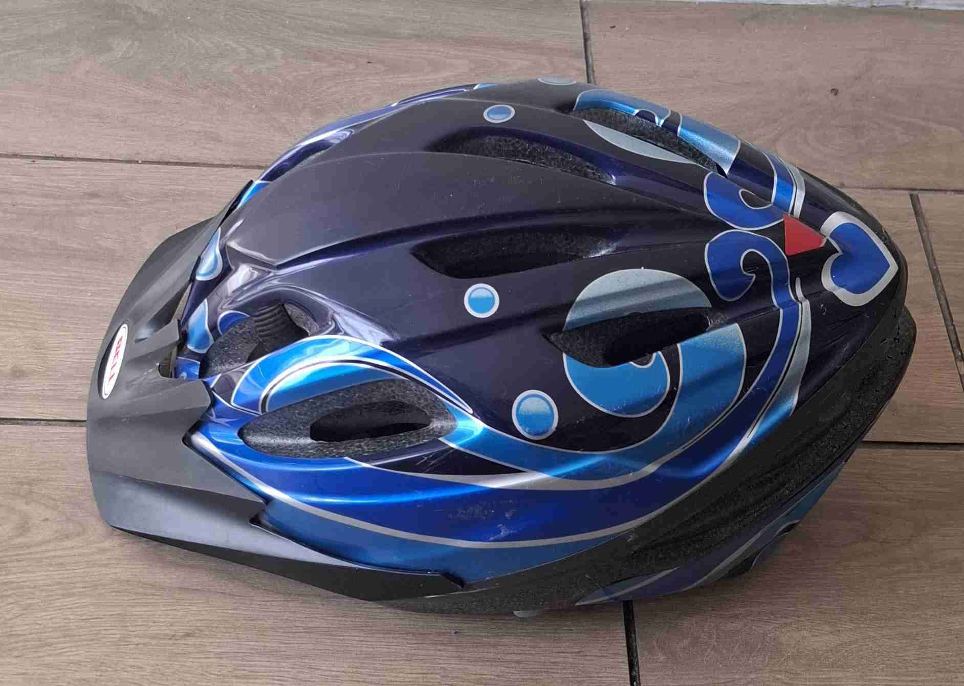 Casco de ciclismo Bell azul - miniatura 2