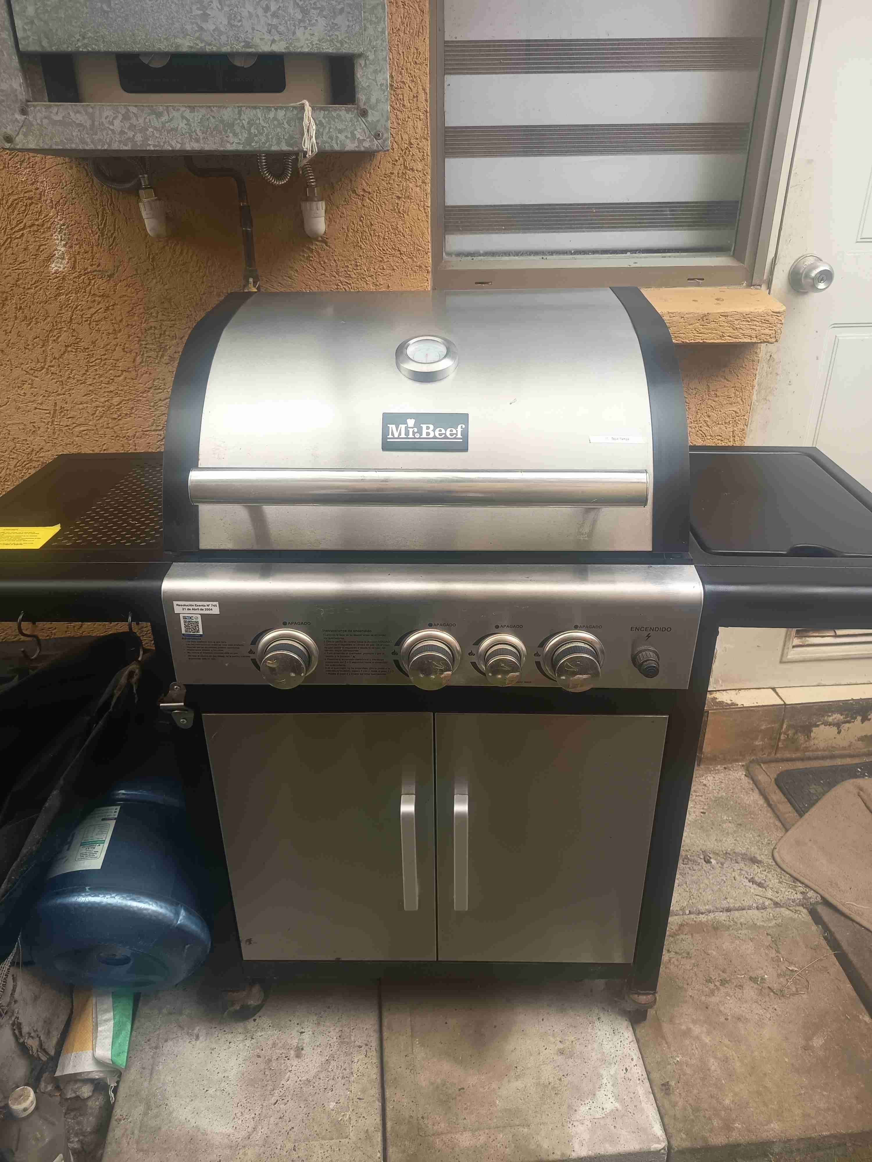 Parrilla de gas Mt. Beef